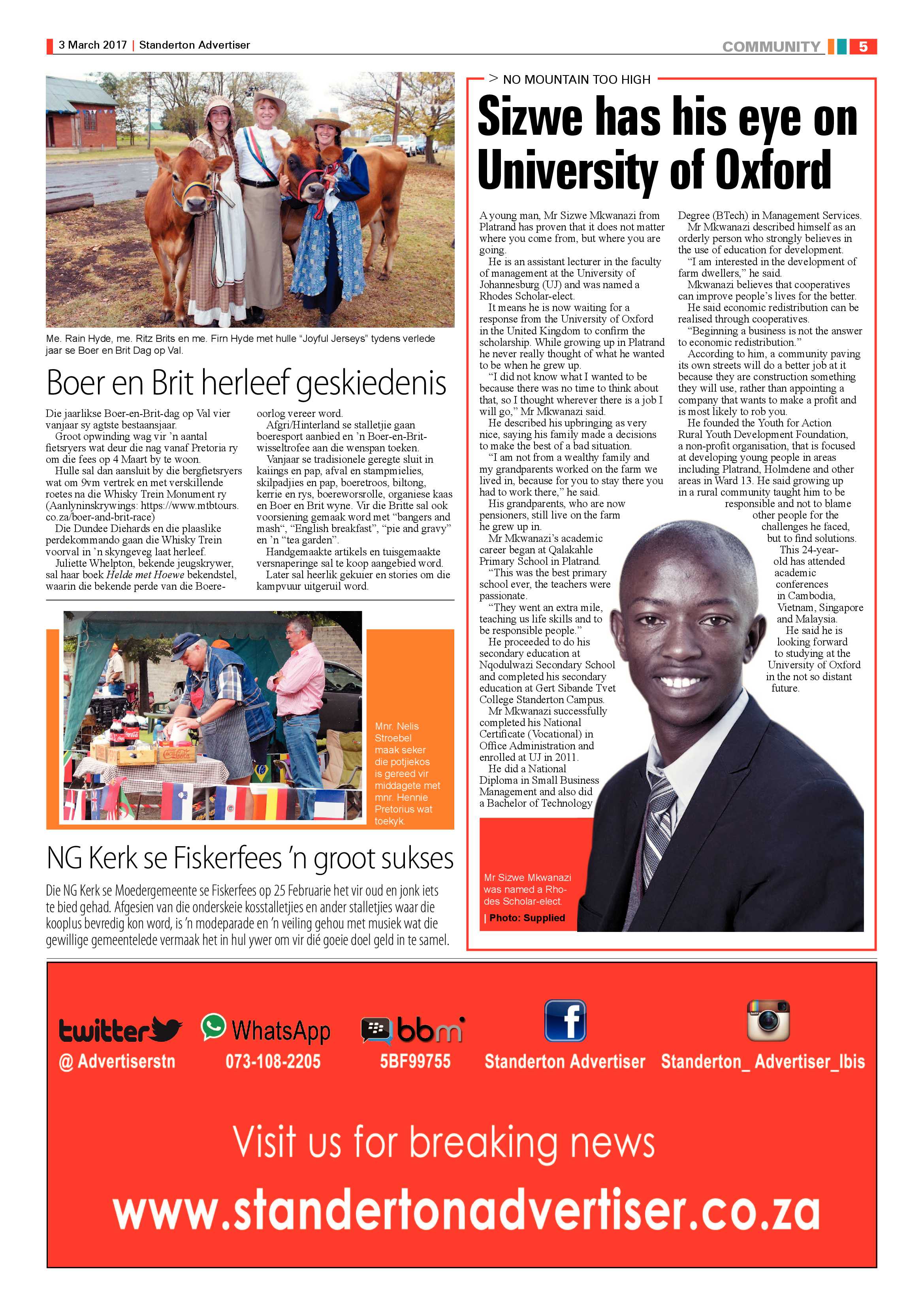 Standerton Advertiser 3 Maart 2017 page 5