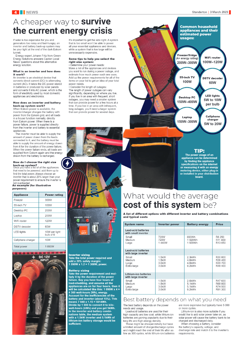 Standerton Advertiser 3 March 2023 page 4