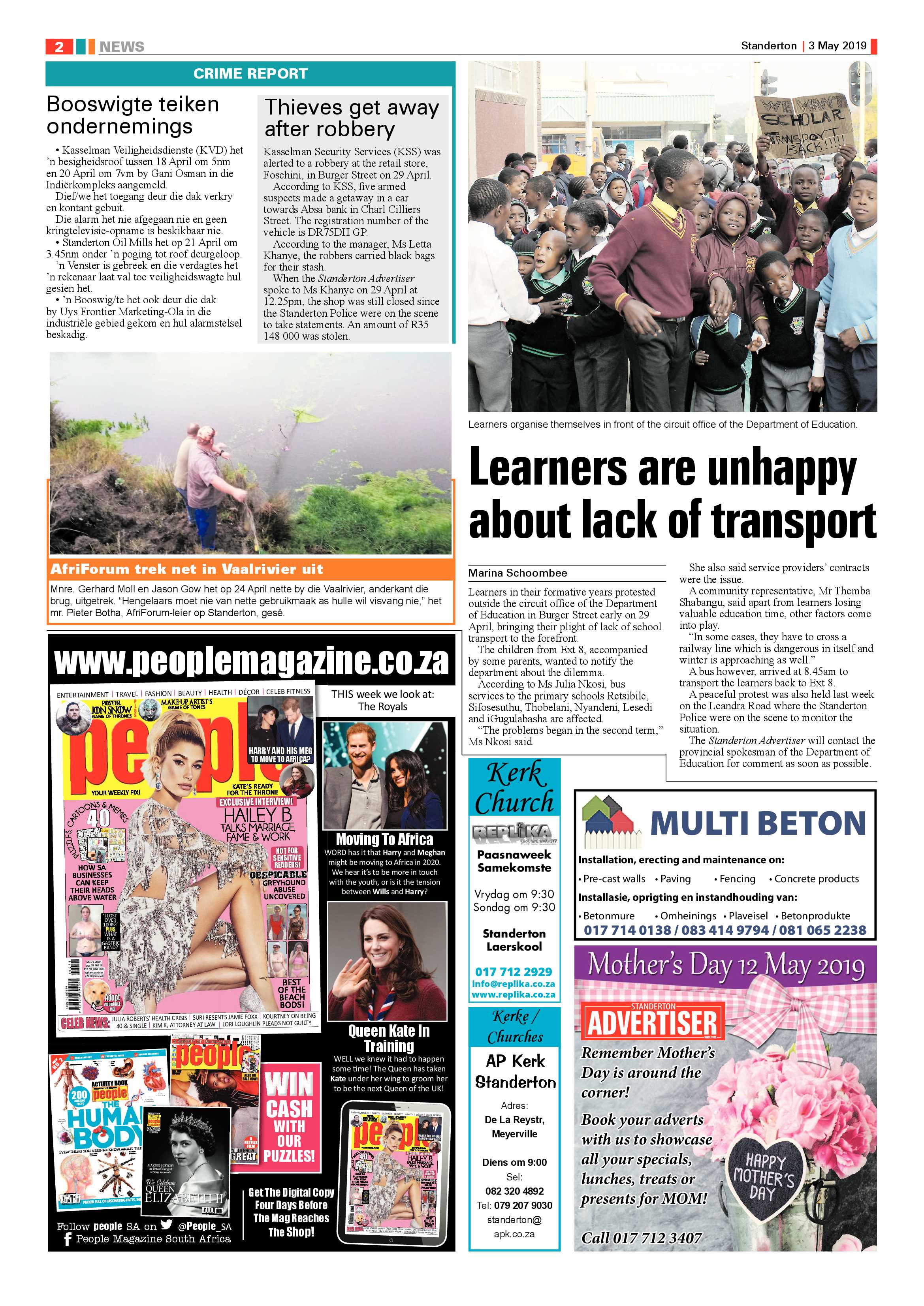 Standerton Advertiser 3 May 2019 page 2