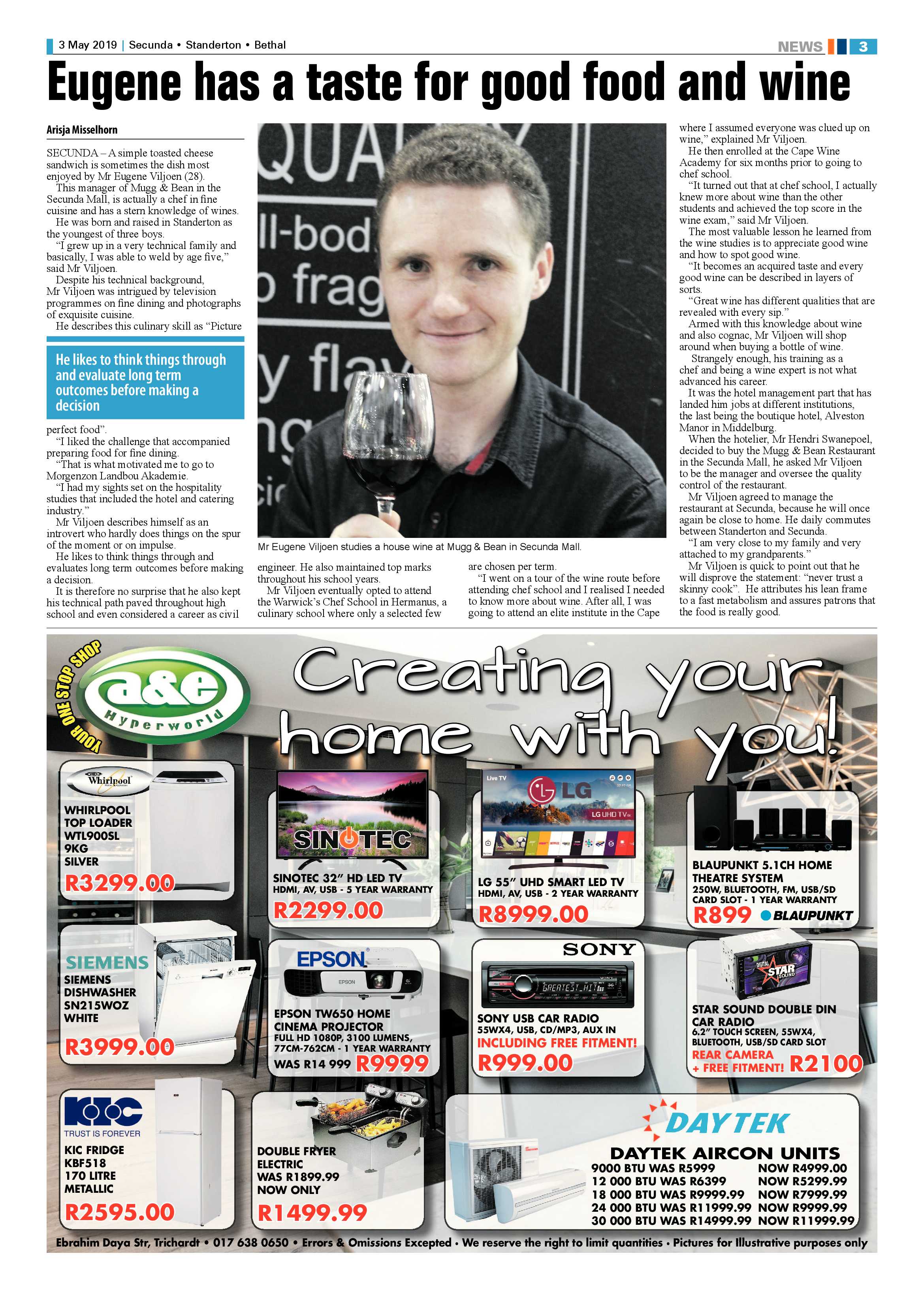 Standerton Advertiser 3 May 2019 page 7