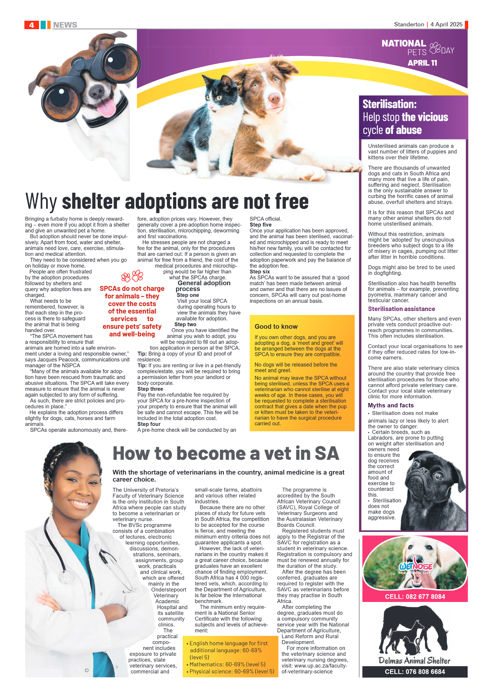 Standerton Advertiser 4 April 2025 page 4