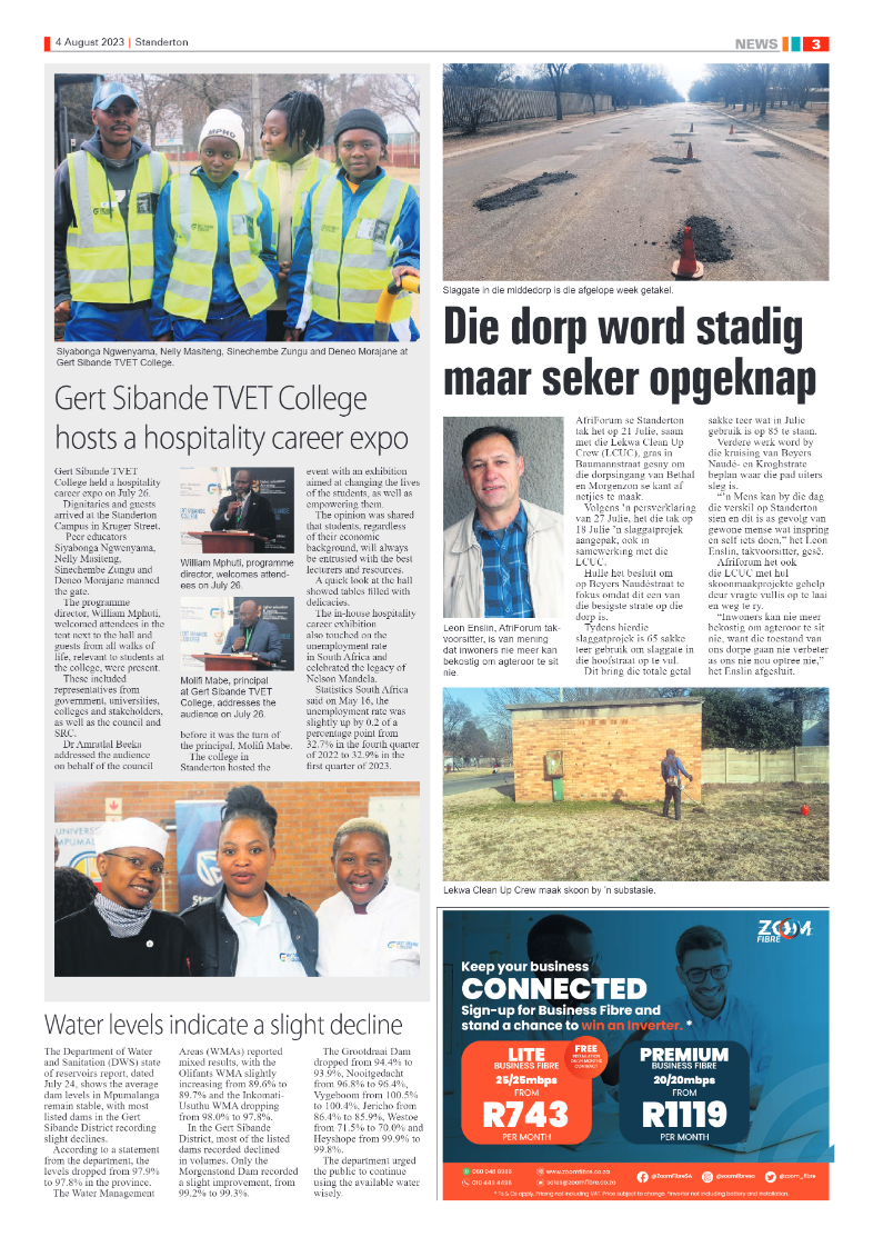 Standerton Advertiser 4 August 2023 page 3