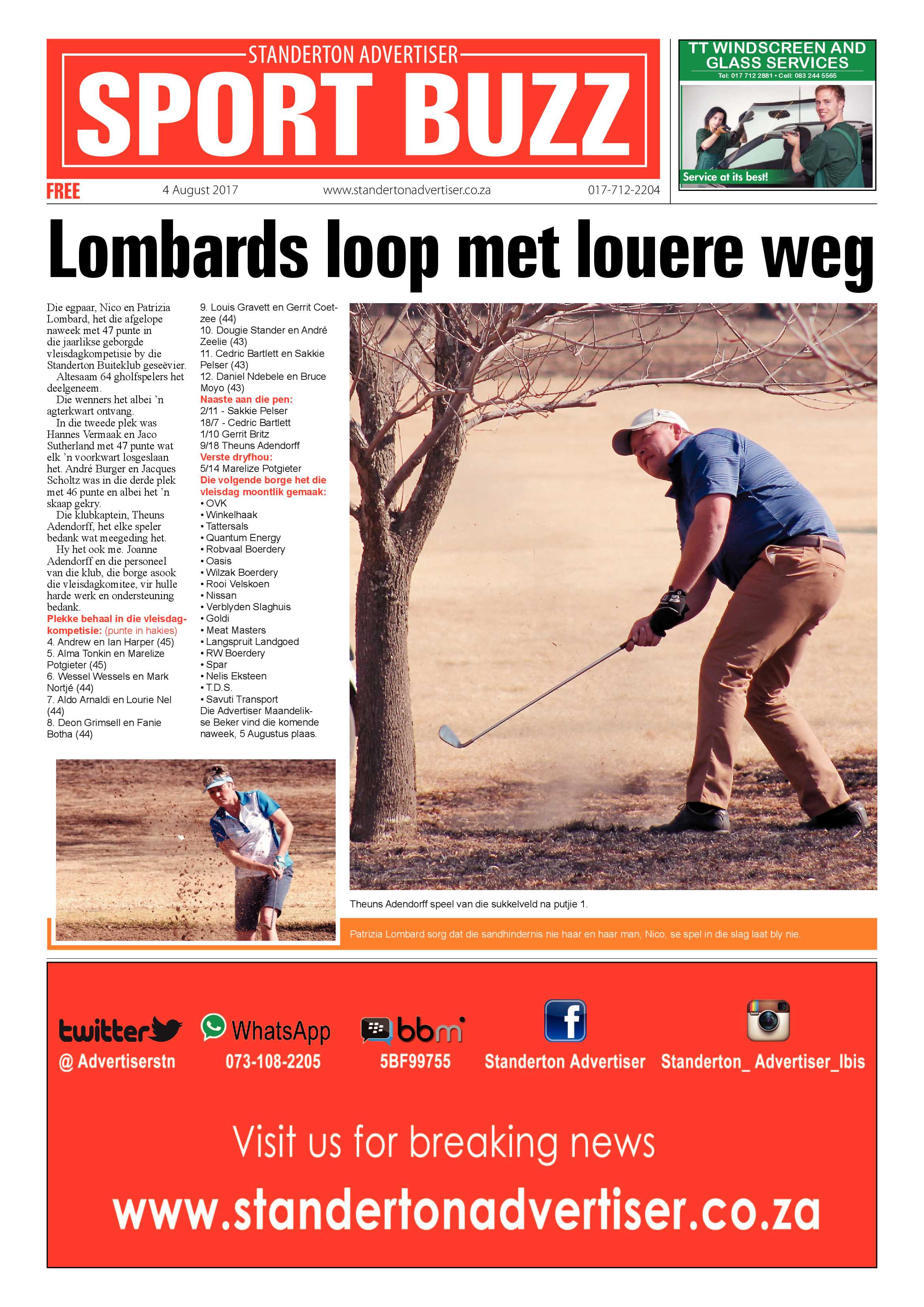 Standerton Advertiser 4 Augustus 2017 page 12