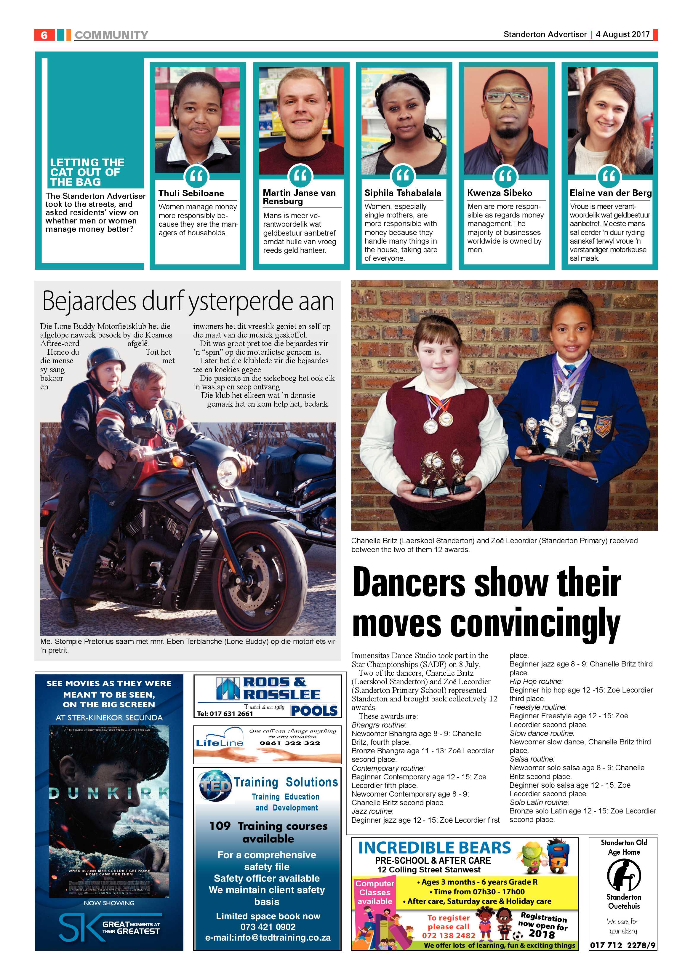 Standerton Advertiser 4 Augustus 2017 page 6