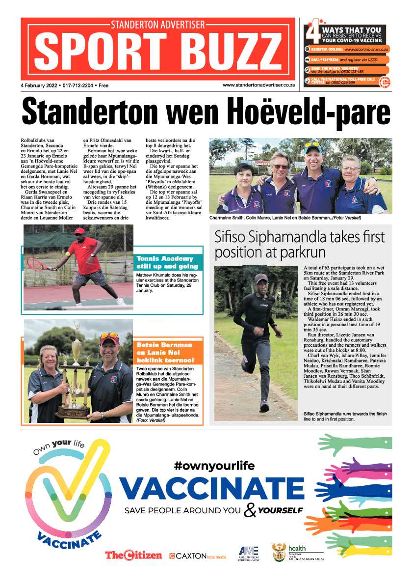 Standerton Advertiser 4 February 2022 page 8