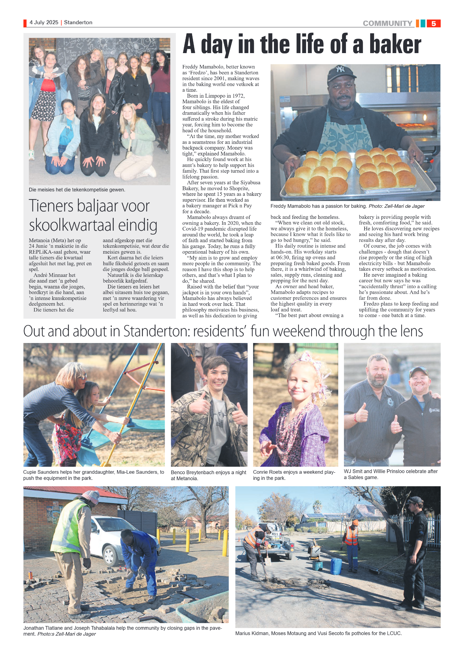 Standerton Advertiser 4 July 2025 page 5