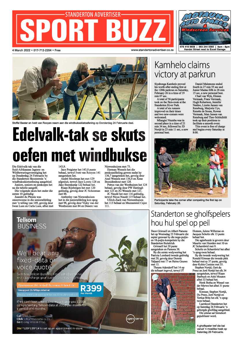 Standerton Advertiser 4 March 2022 page 8