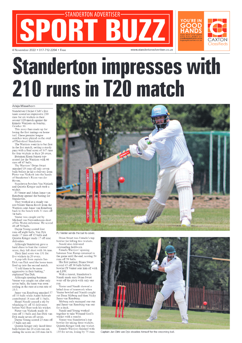 Standerton Advertiser 4 Nov 2022 page 8