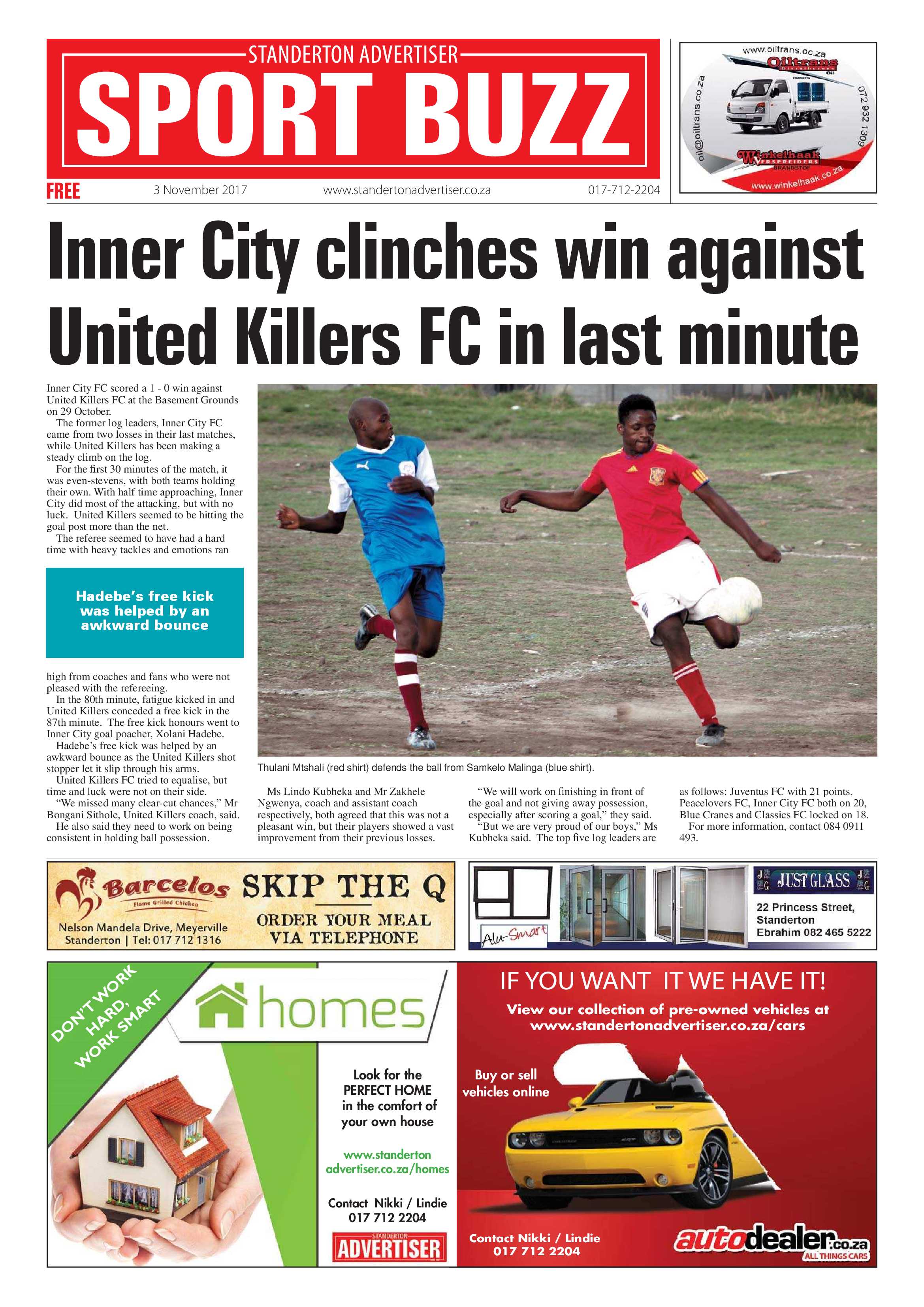 Standerton Advertiser 3 November 2017 page 12