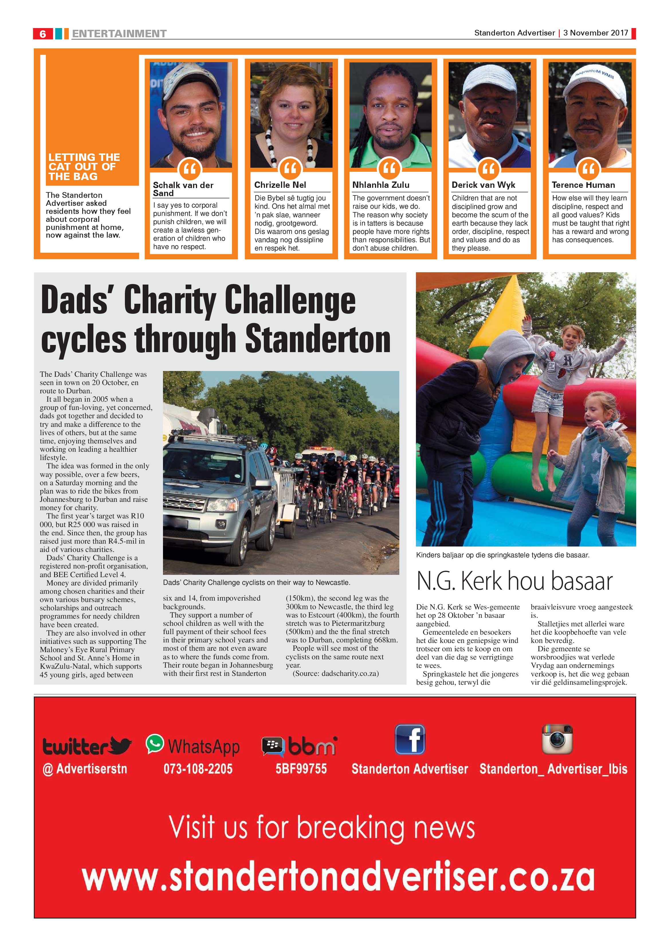 Standerton Advertiser 3 November 2017 page 6