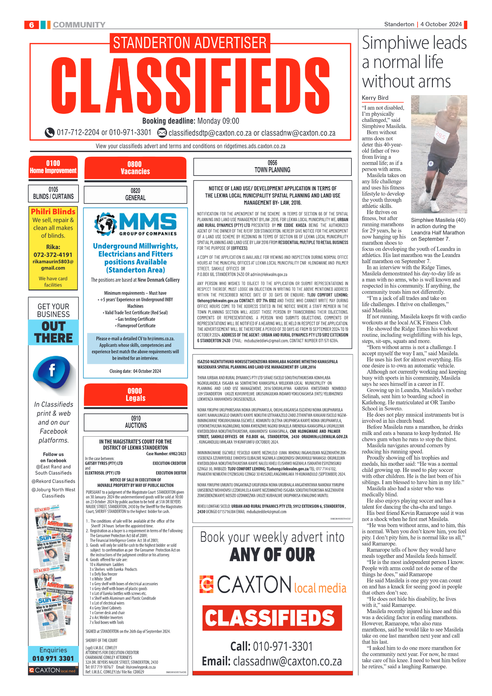 Standerton Advertiser 4 October 2024 page 6