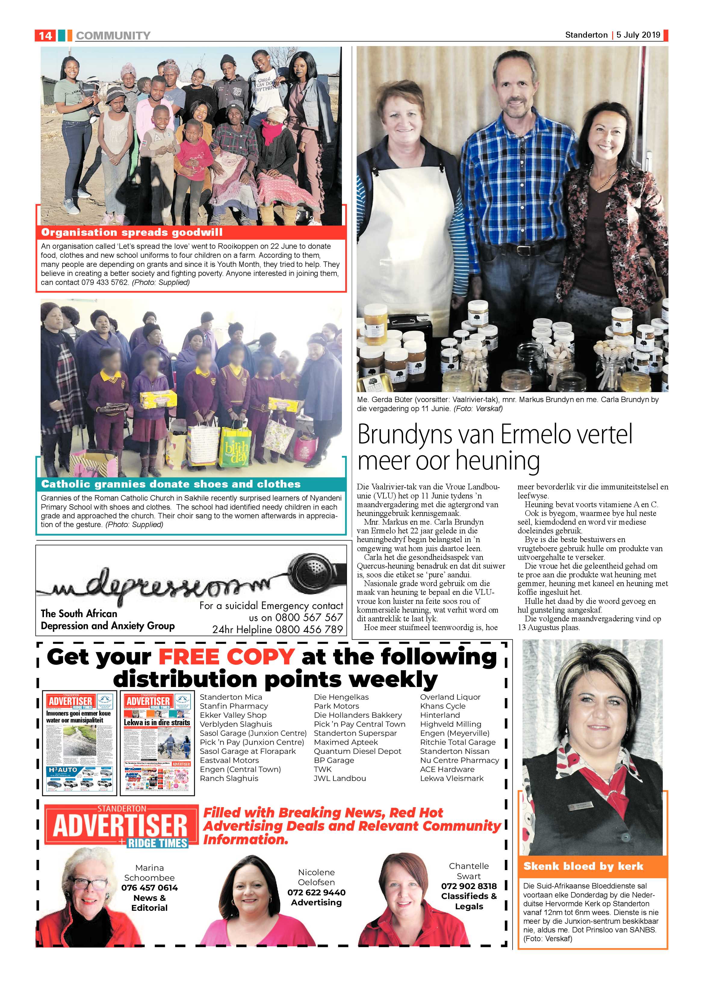 Standerton Advertiser 5 July 2019 page 22