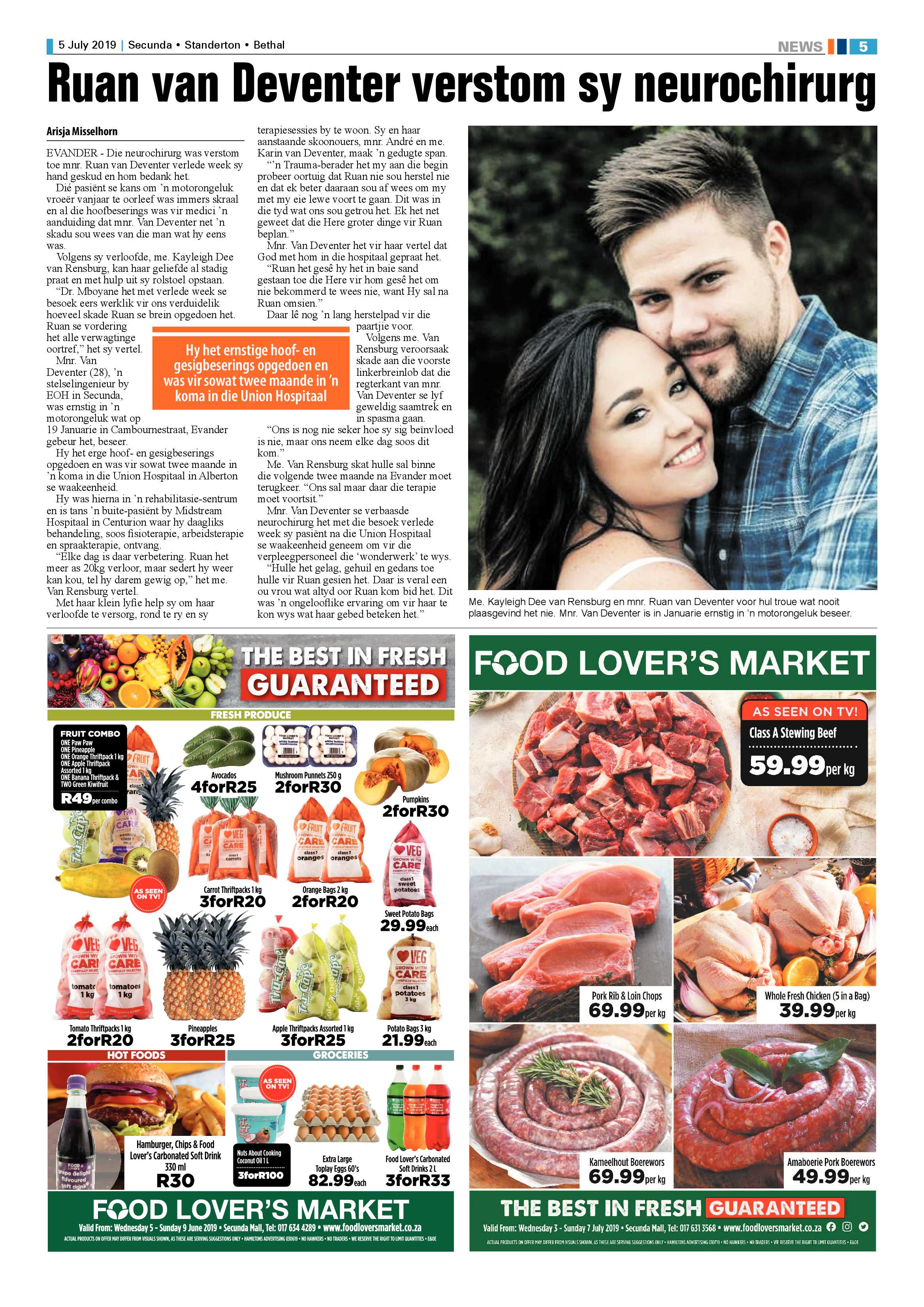 Standerton Advertiser 5 July 2019 page 9