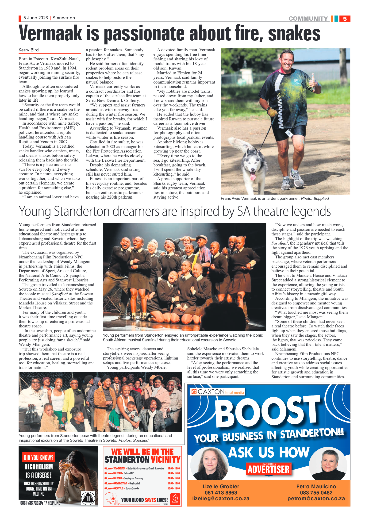 Standerton Advertiser 5 June 2026 page 5