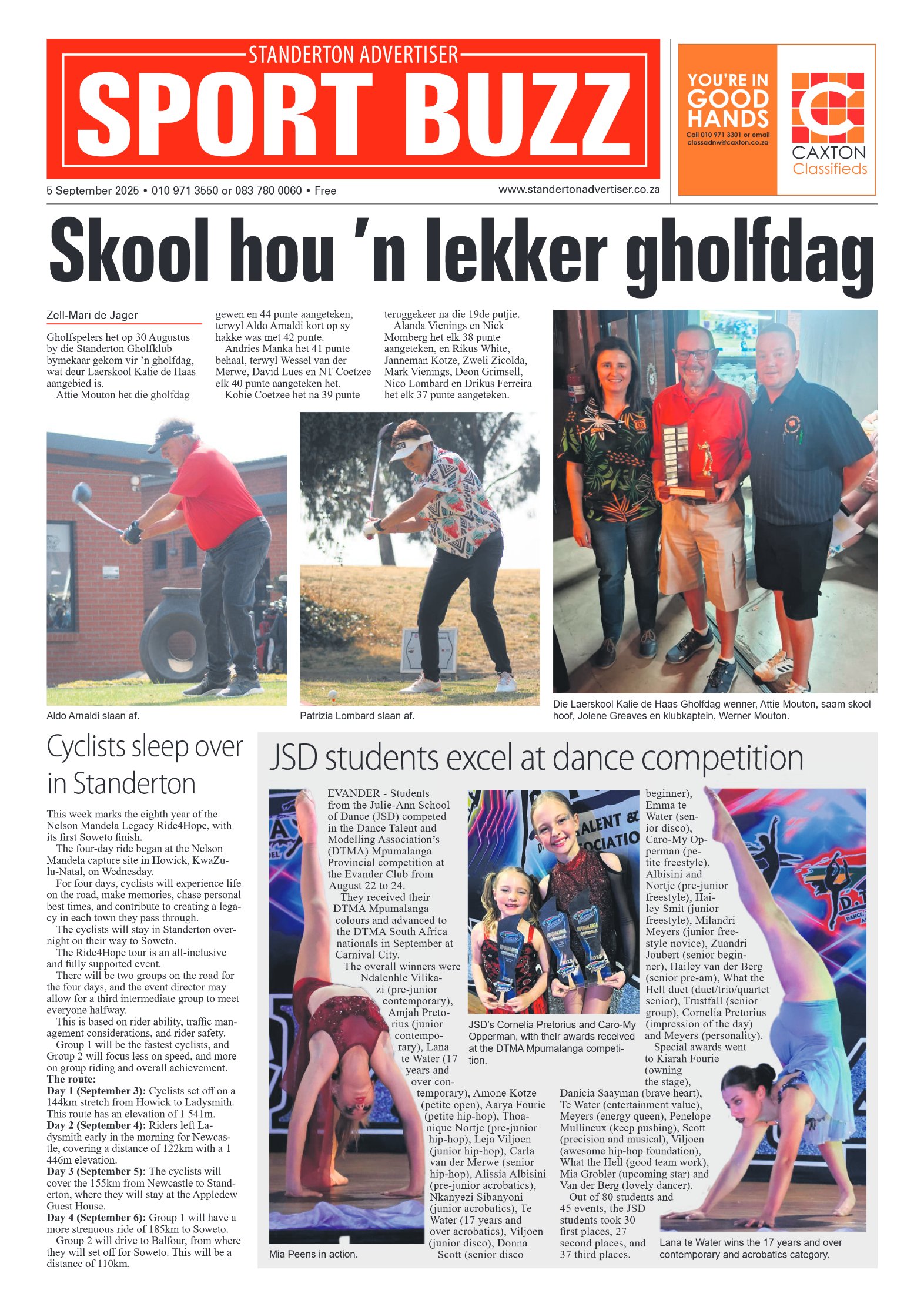 Standerton Advertiser 5 September 2025 page 8