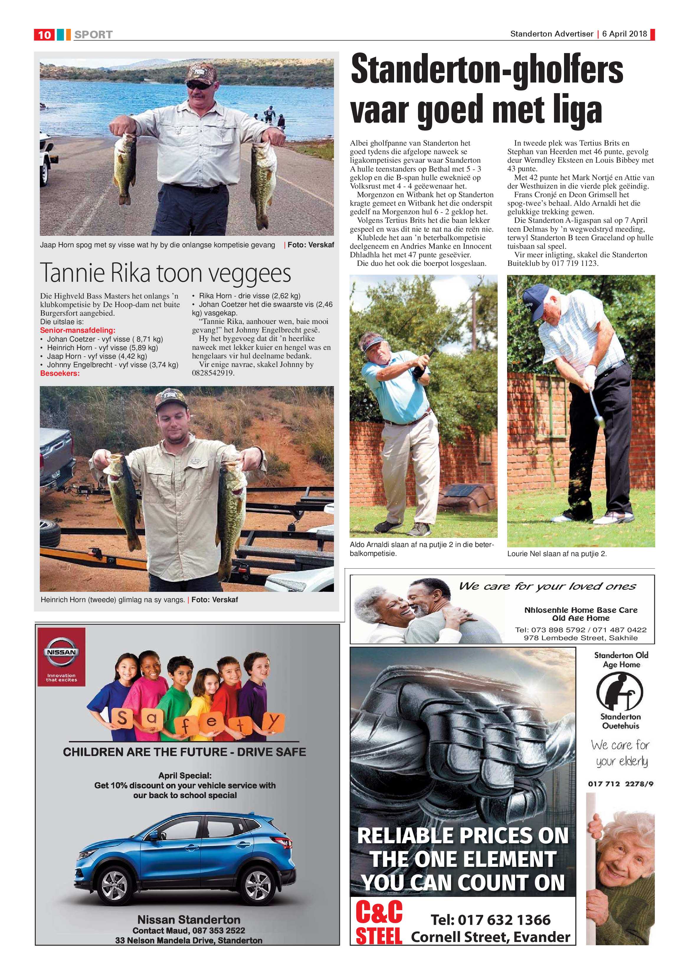 Standerton Advertiser 6 April 2018 page 10