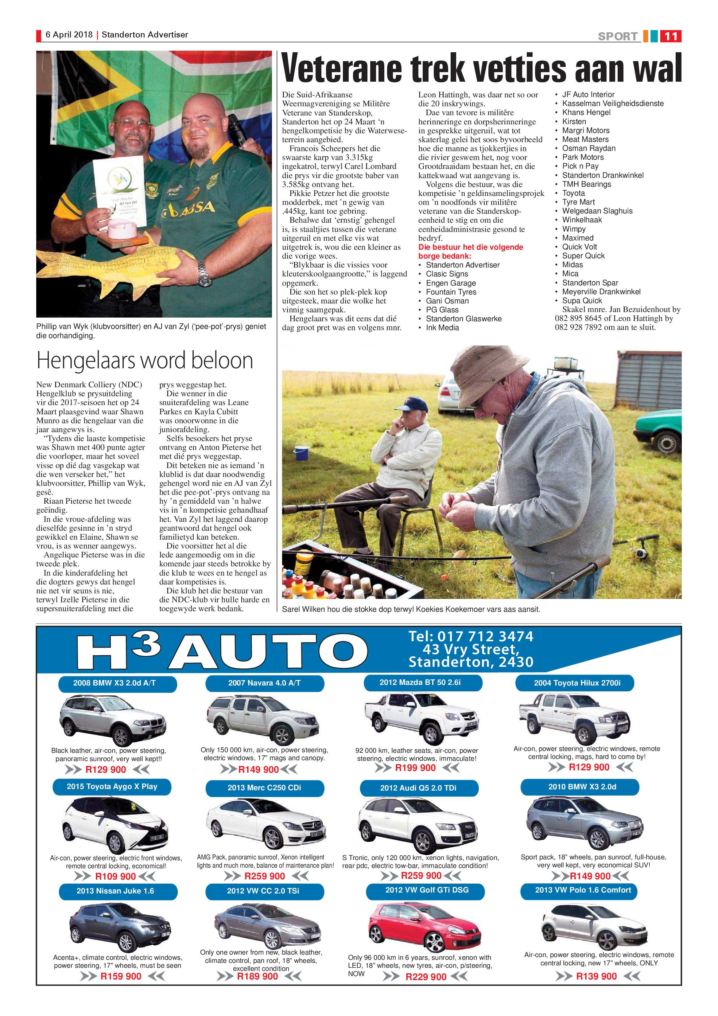 Standerton Advertiser 6 April 2018 page 11