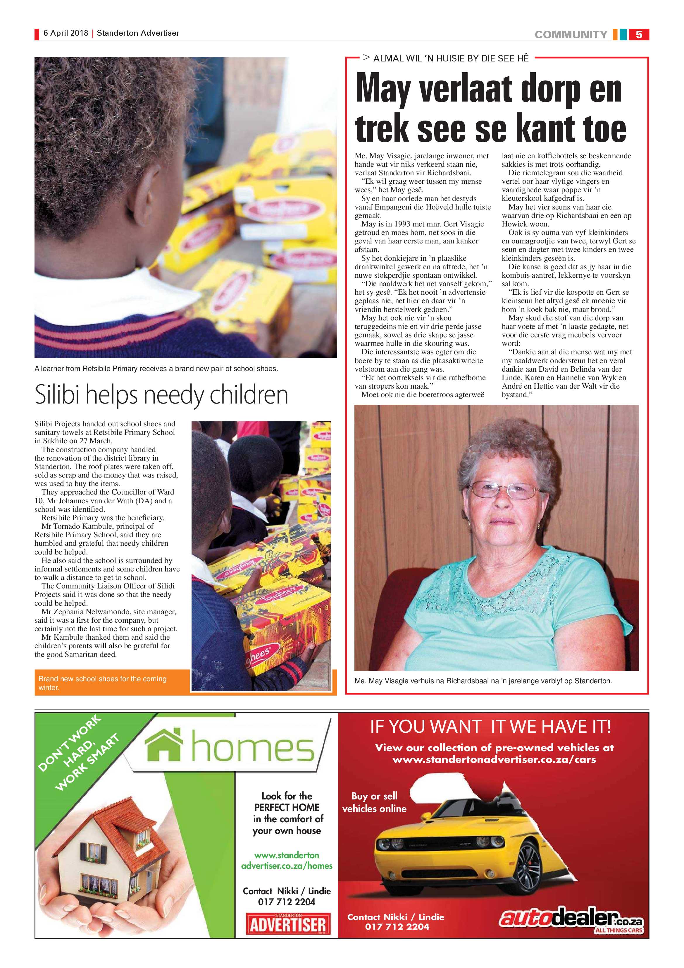 Standerton Advertiser 6 April 2018 page 5