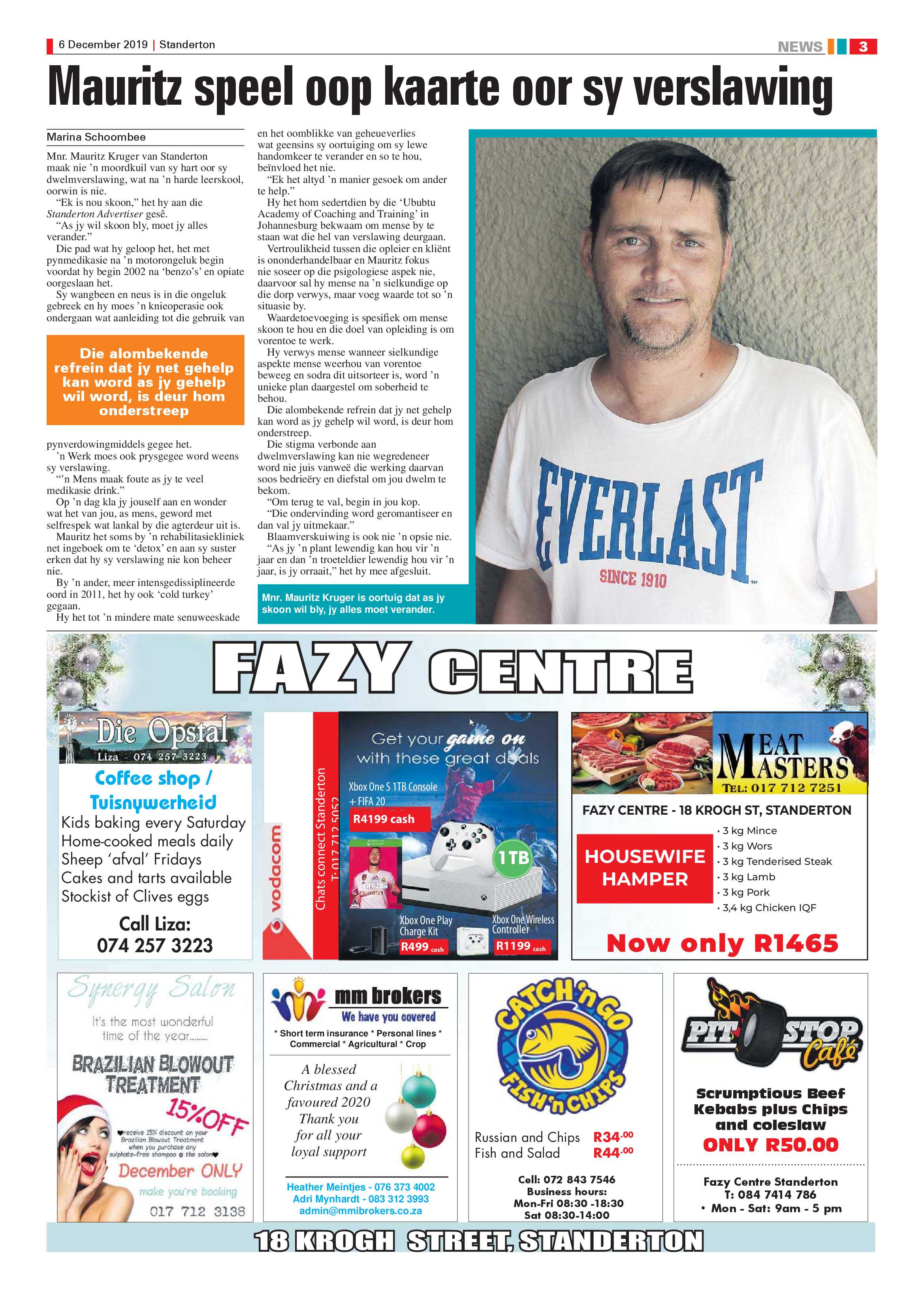 Standerton Advertiser 6 December 2019 page 3