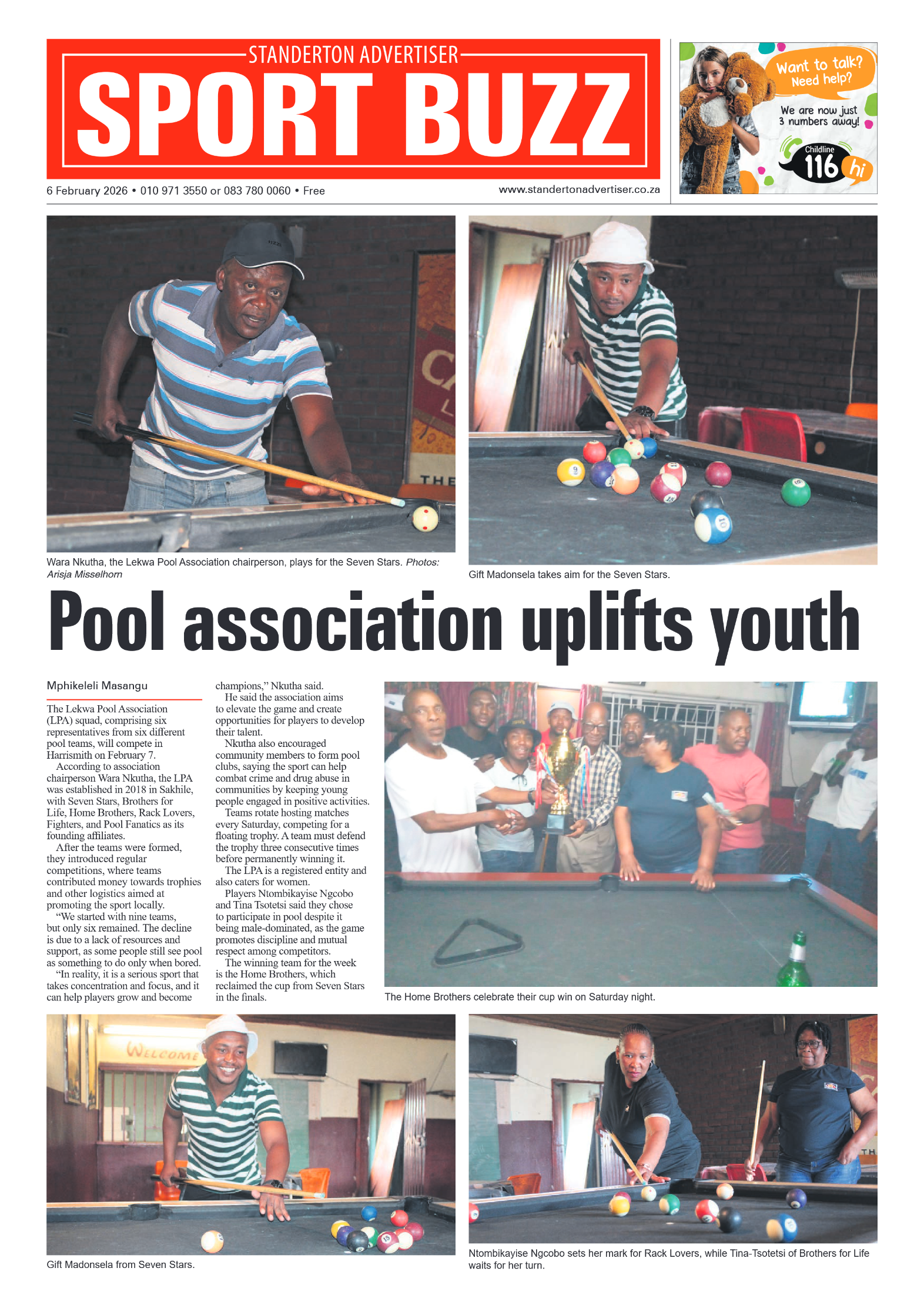 Standerton Advertiser 6 February 2026 page 8