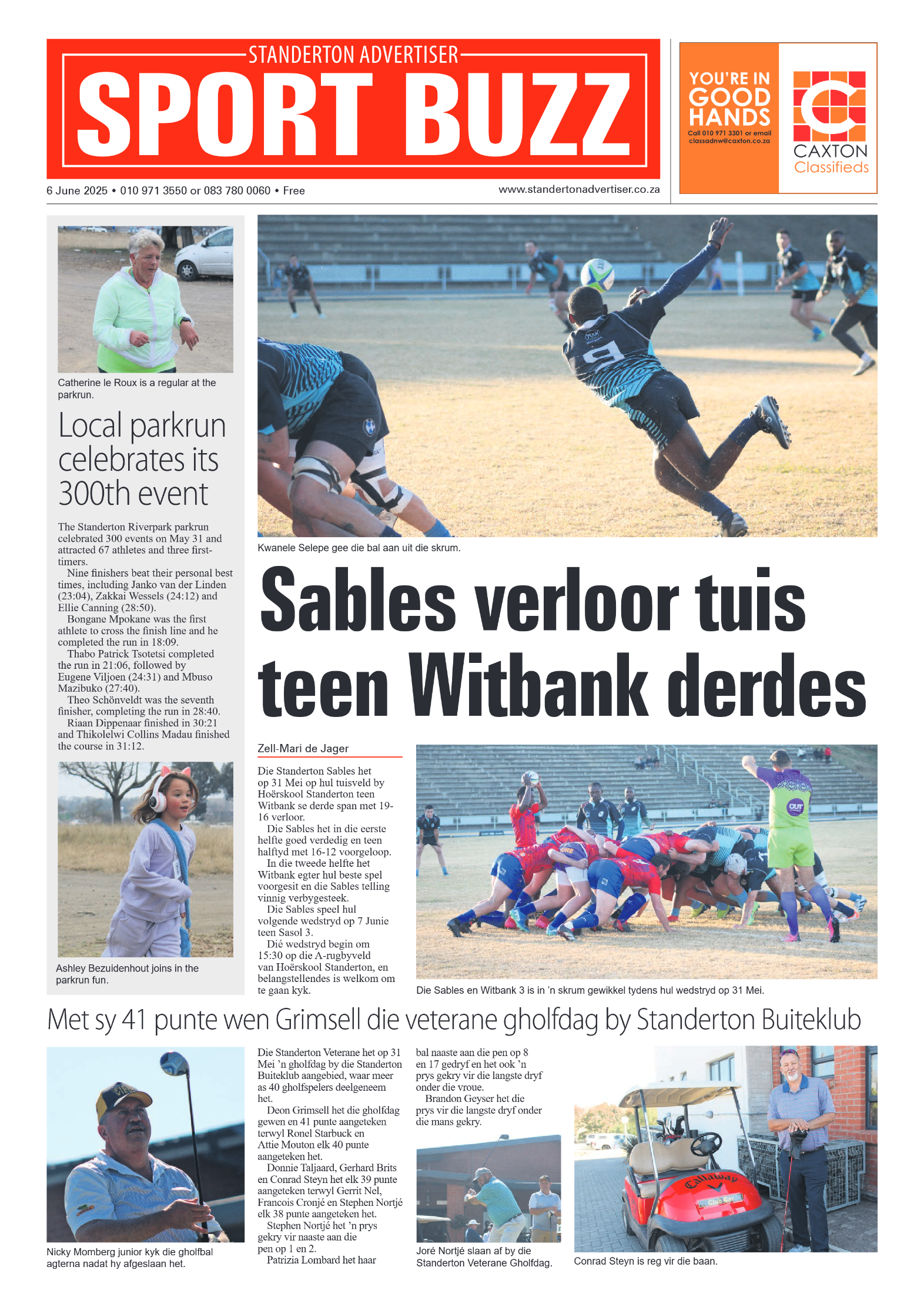 Standerton Advertiser 6 June 2025 page 8