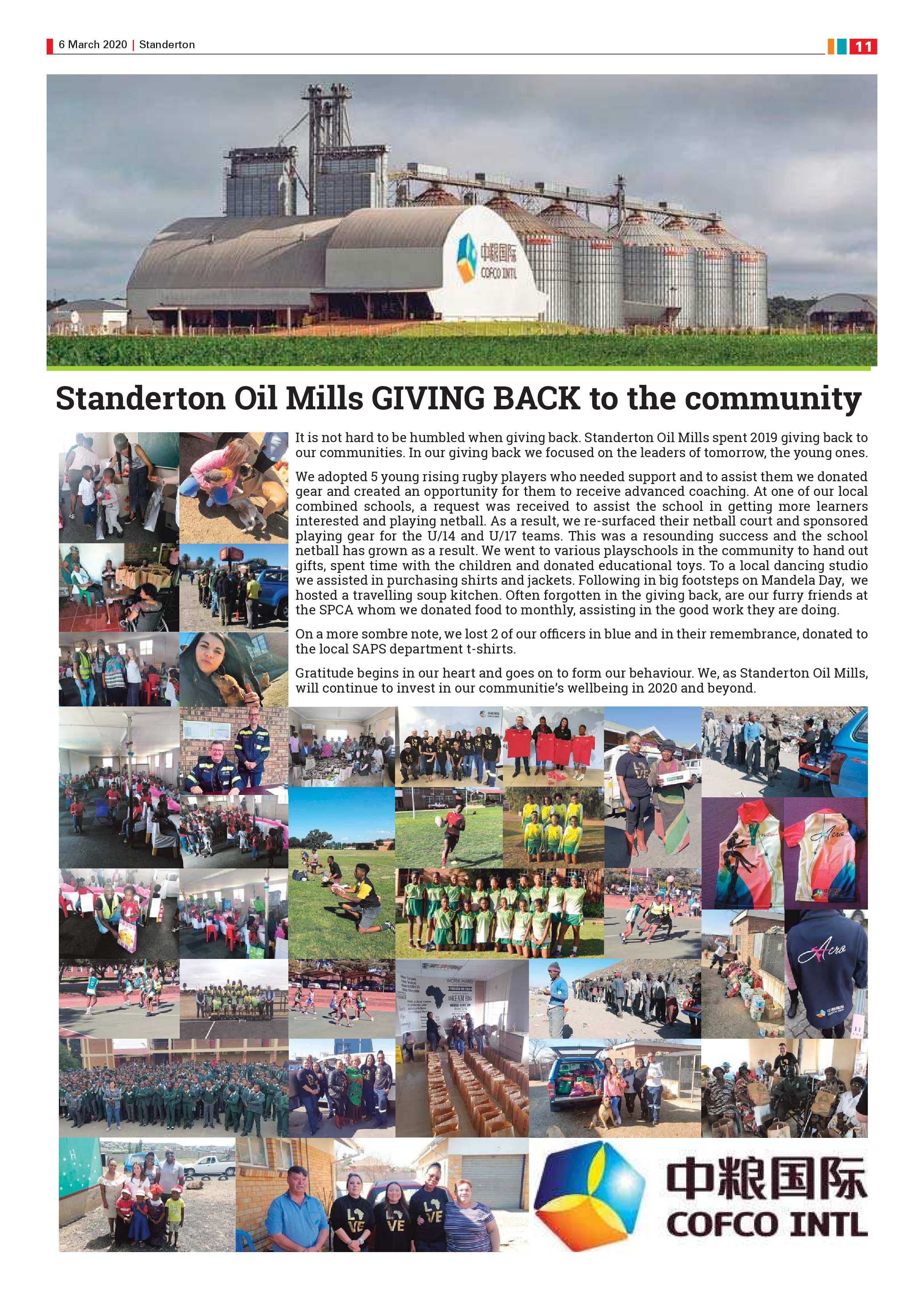 Standerton Advertiser 6 March 2020 page 11