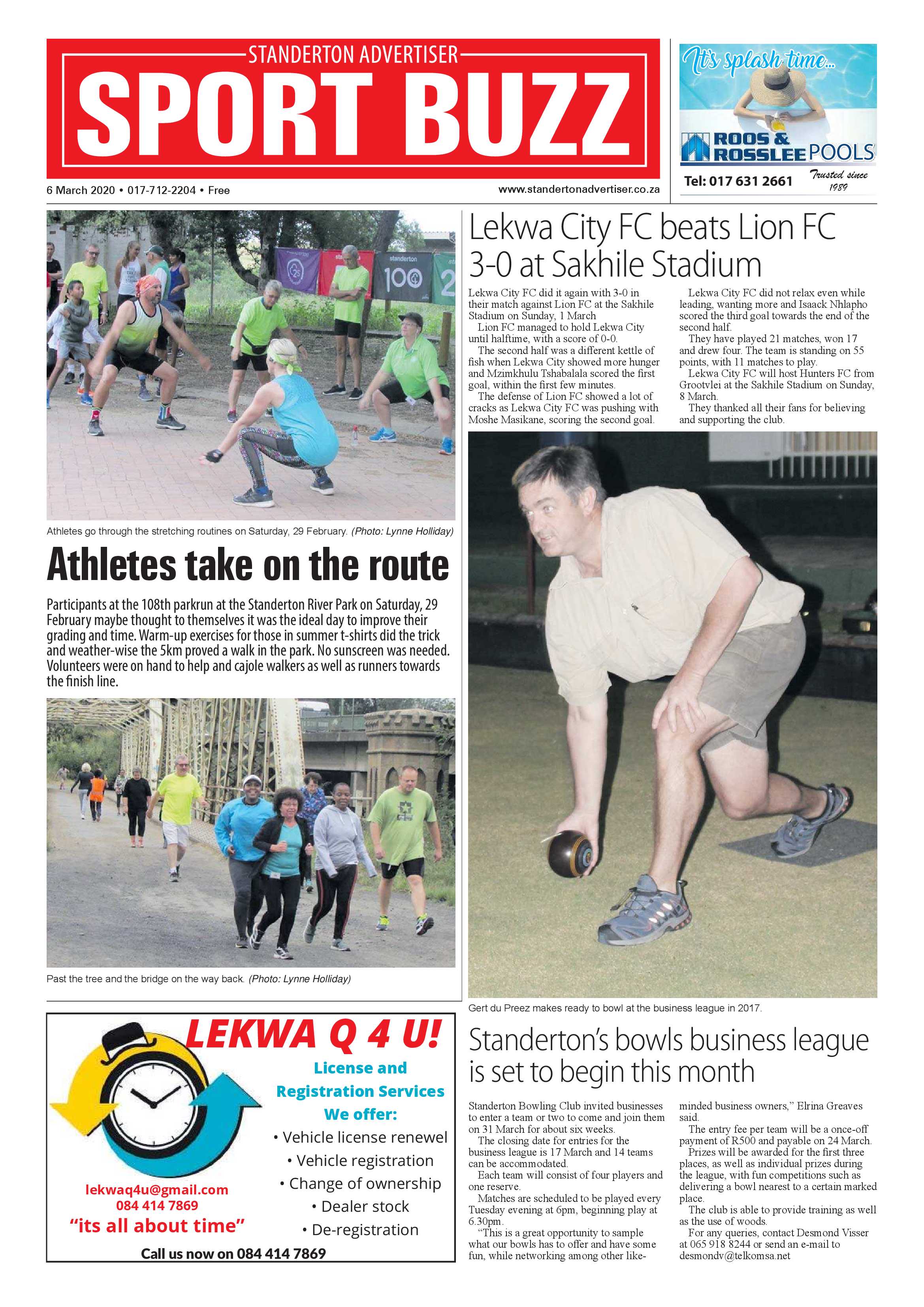 Standerton Advertiser 6 March 2020 page 12