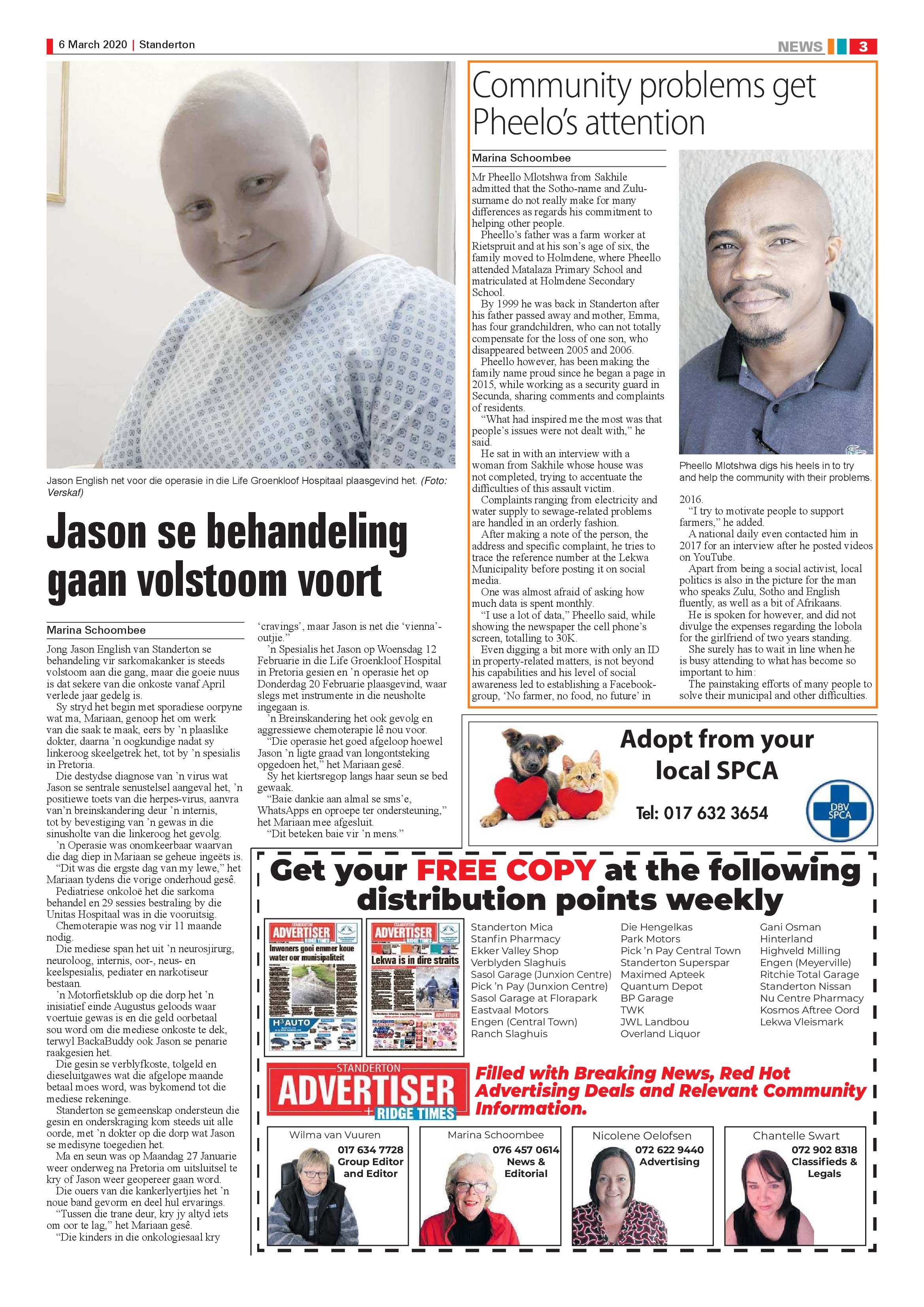 Standerton Advertiser 6 March 2020 page 3