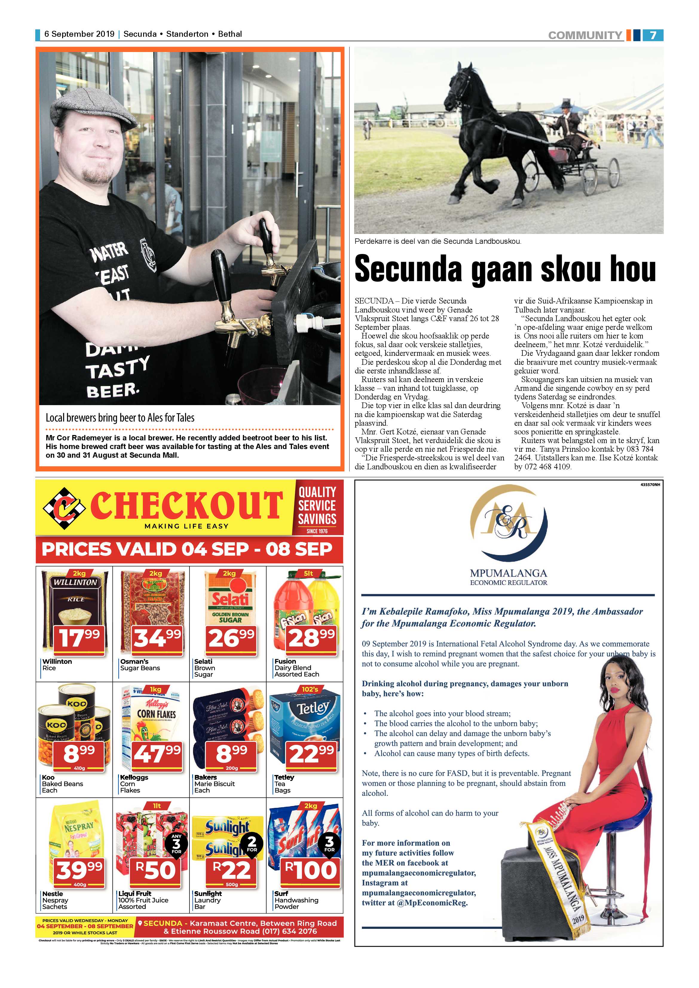 Standerton Advertiser 6 September 2019 page 7