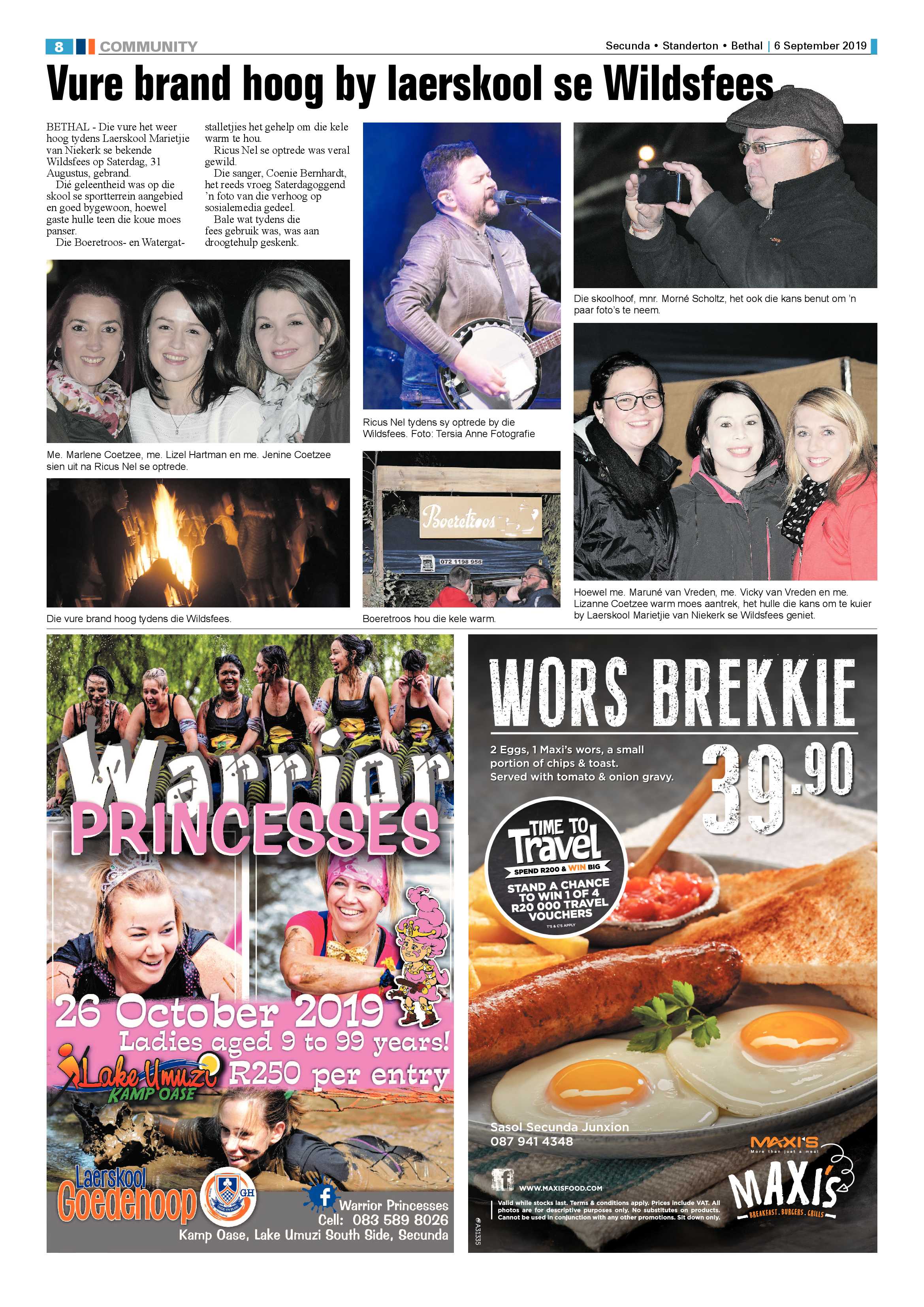 Standerton Advertiser 6 September 2019 page 8