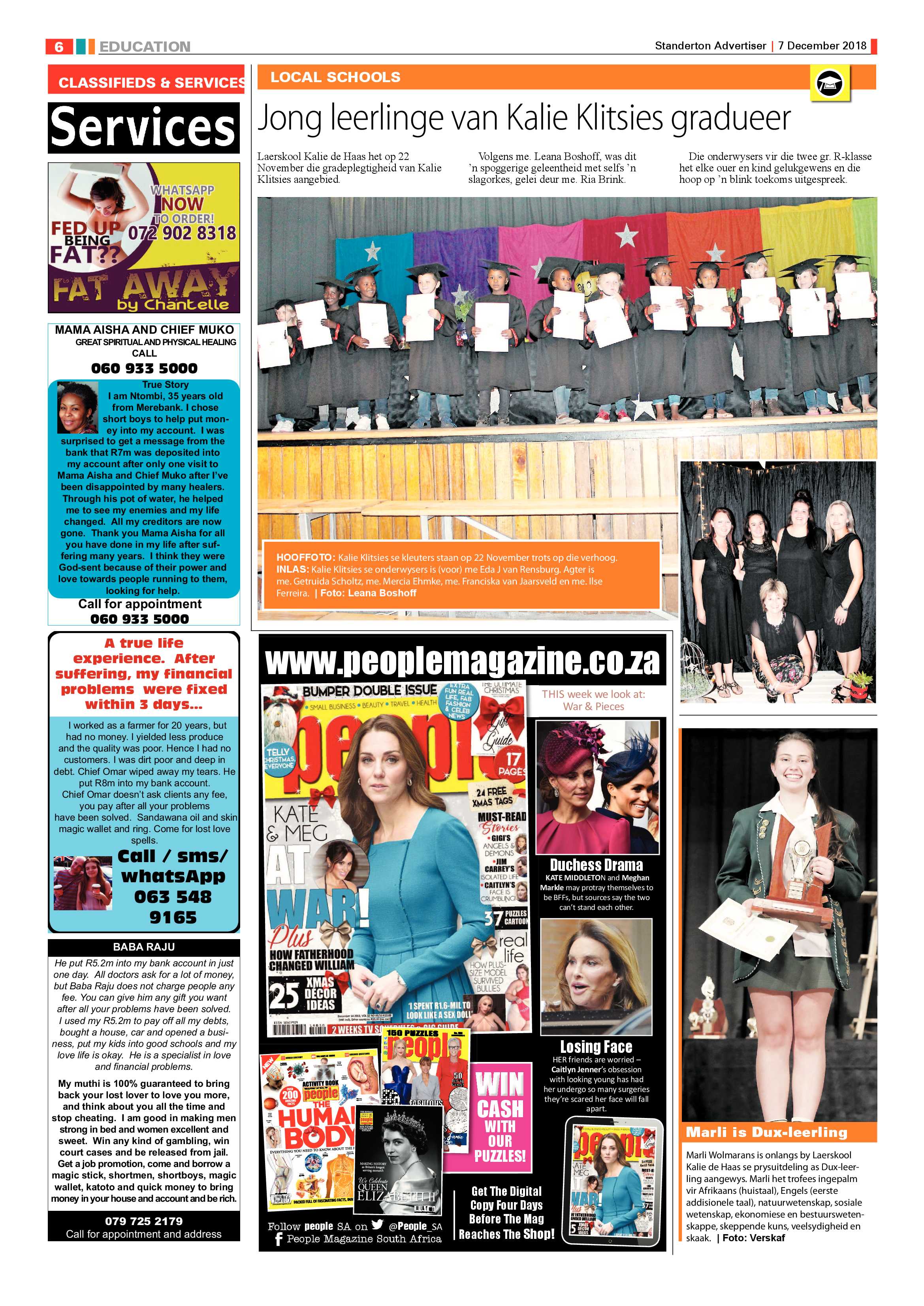 Standerton Advertiser 7 December 2018 page 6