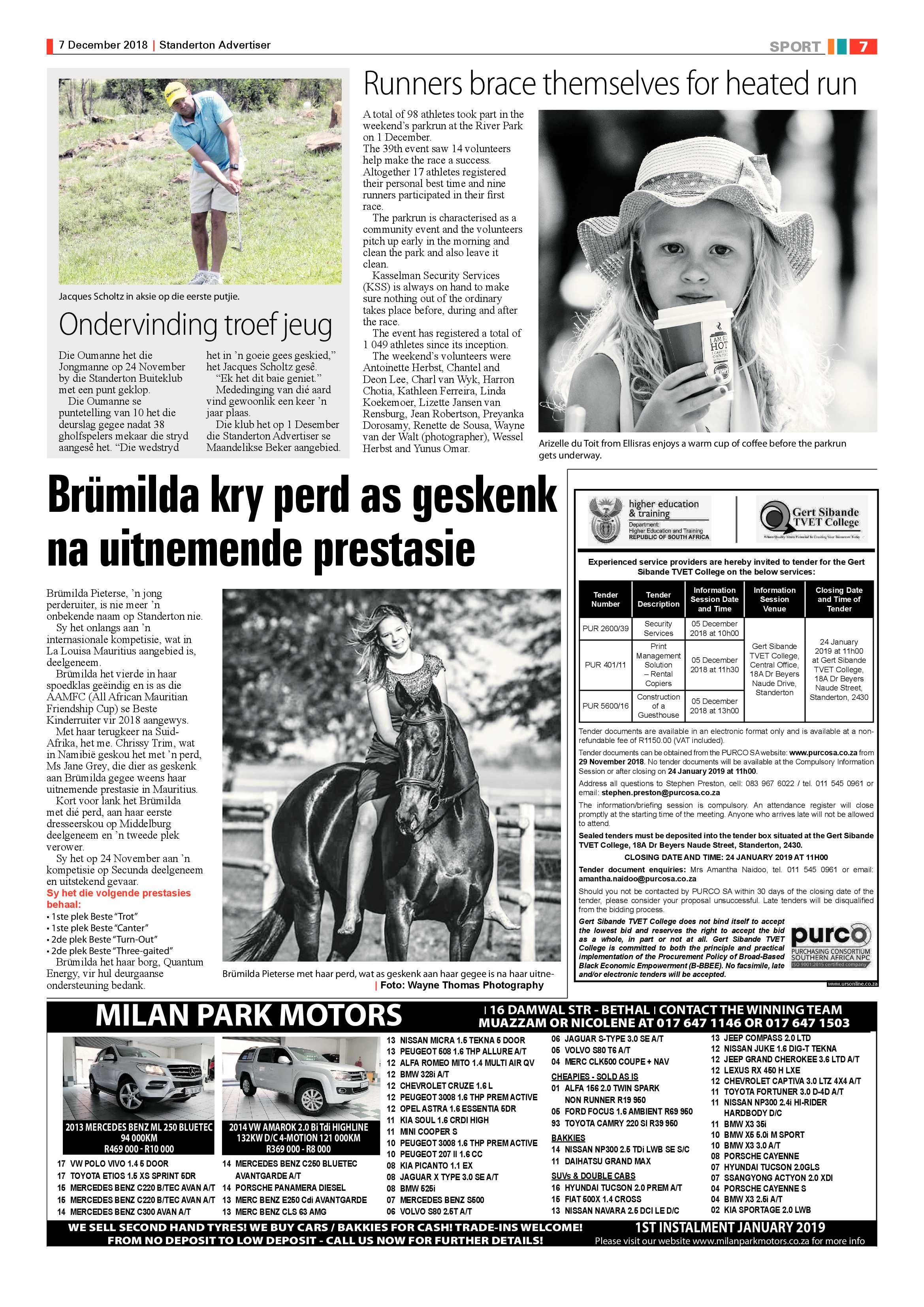 Standerton Advertiser 7 December 2018 page 7