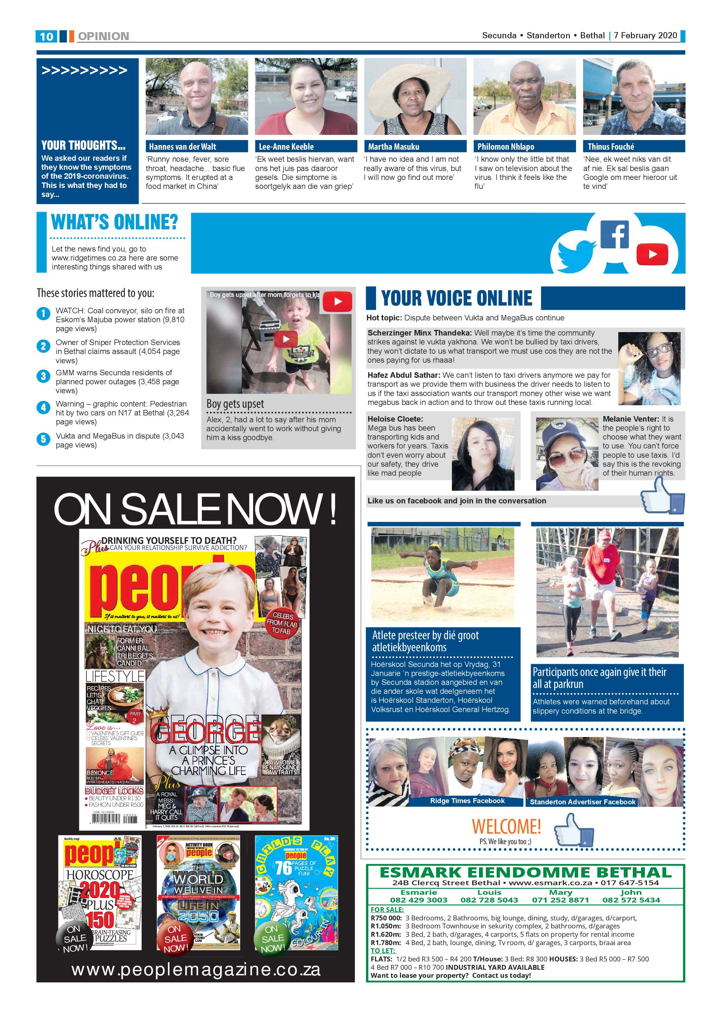Standerton Advertiser 7 February 2020 page 10