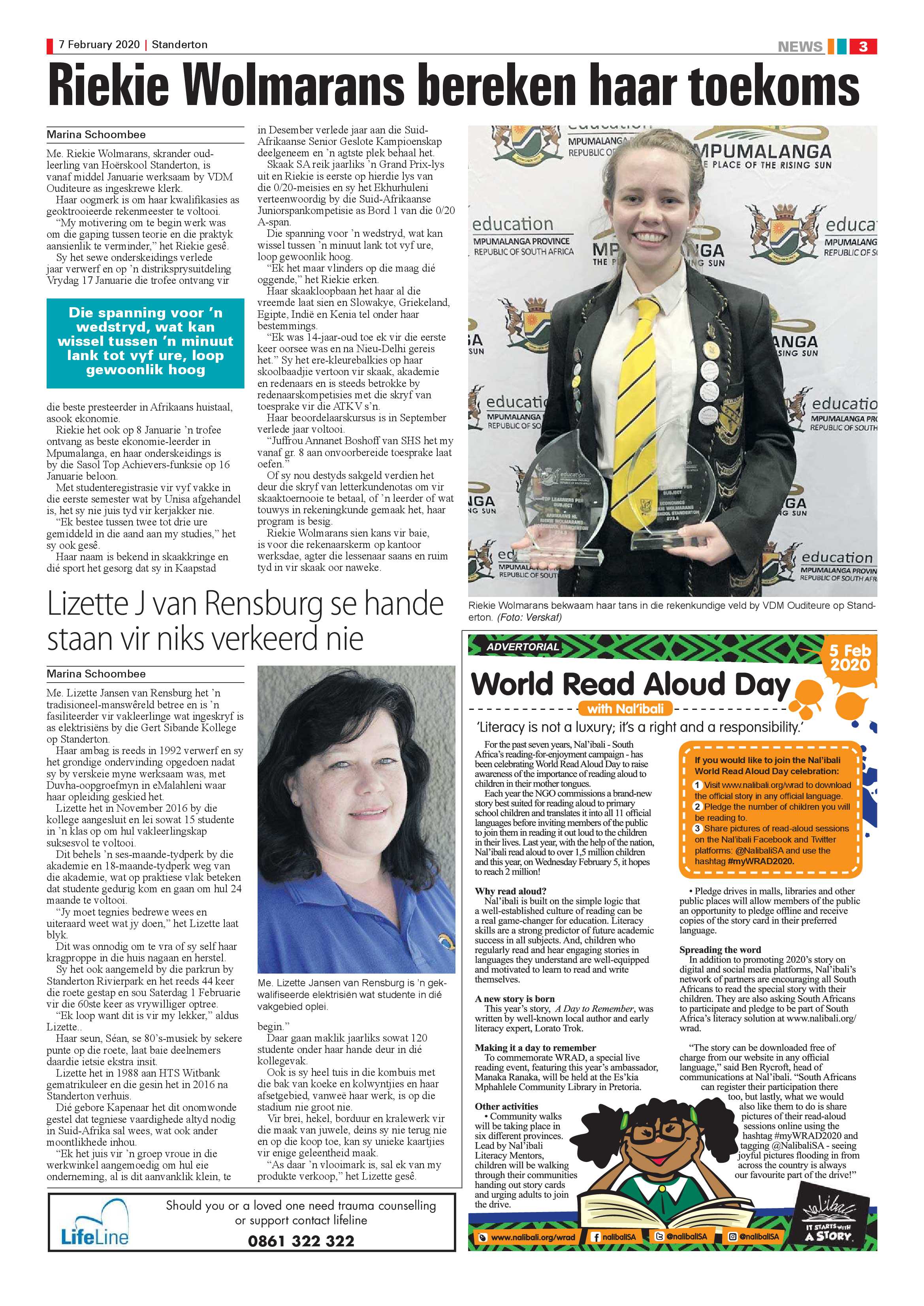 Standerton Advertiser 7 February 2020 page 3