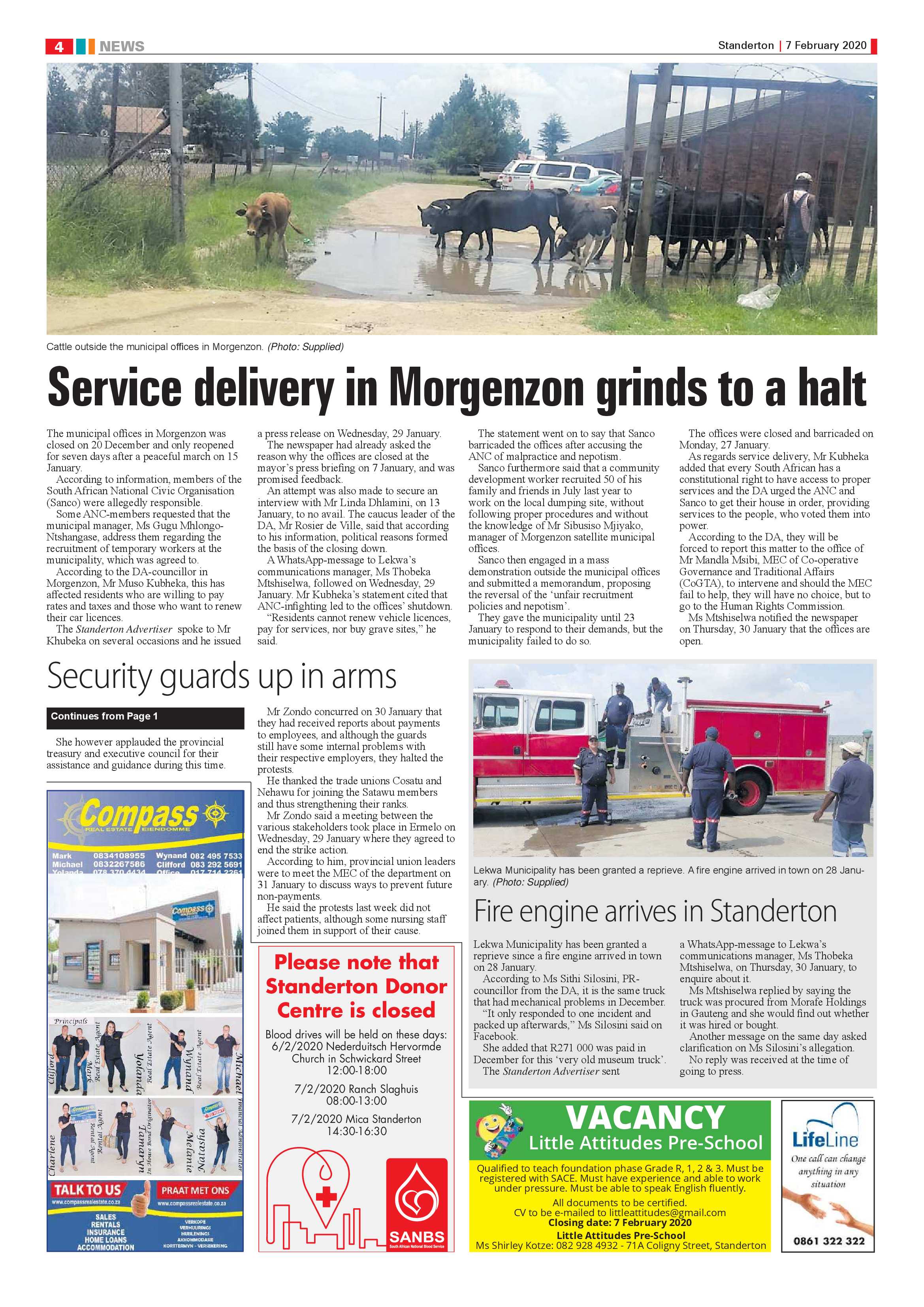 Standerton Advertiser 7 February 2020 page 4