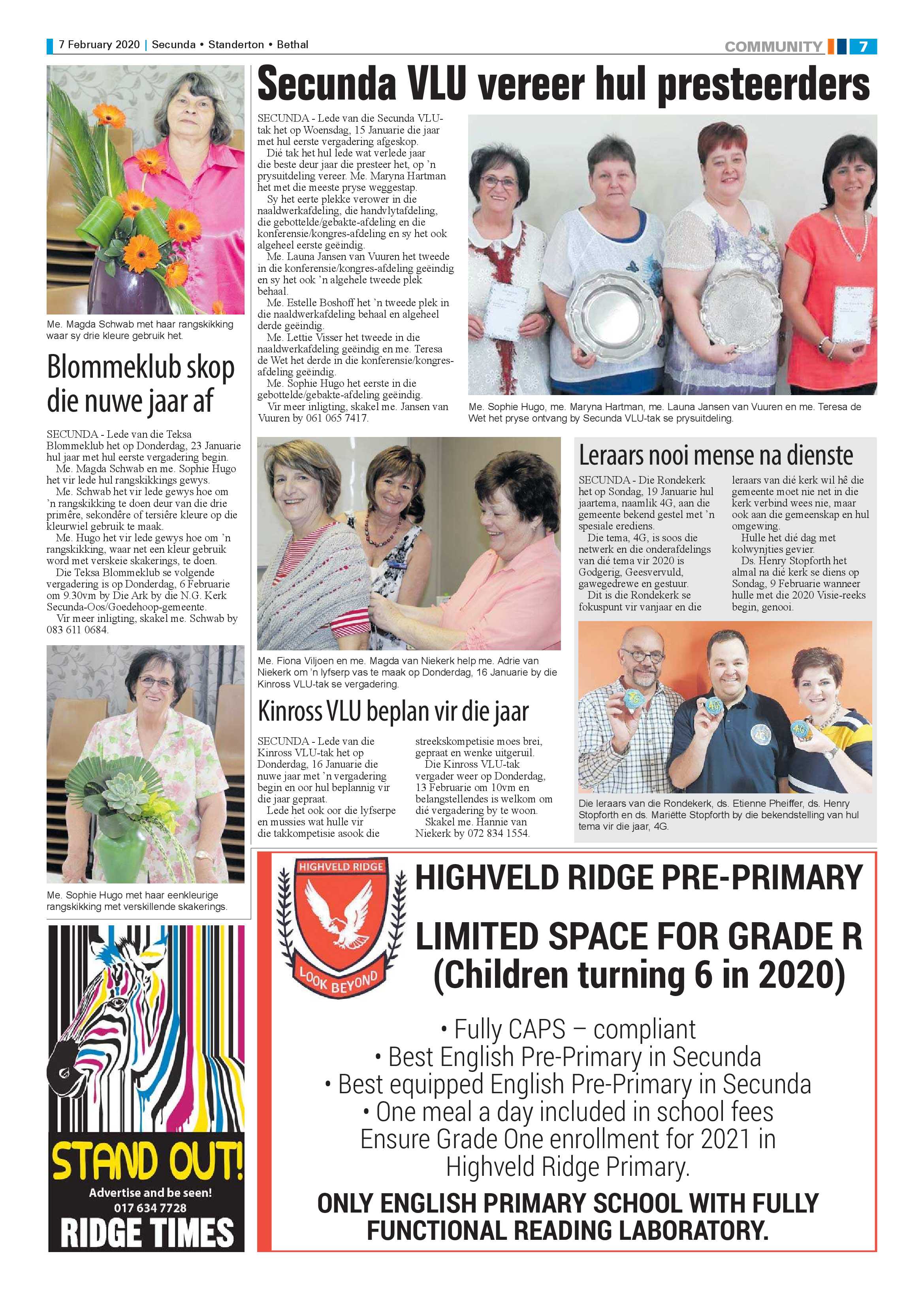Standerton Advertiser 7 February 2020 page 7