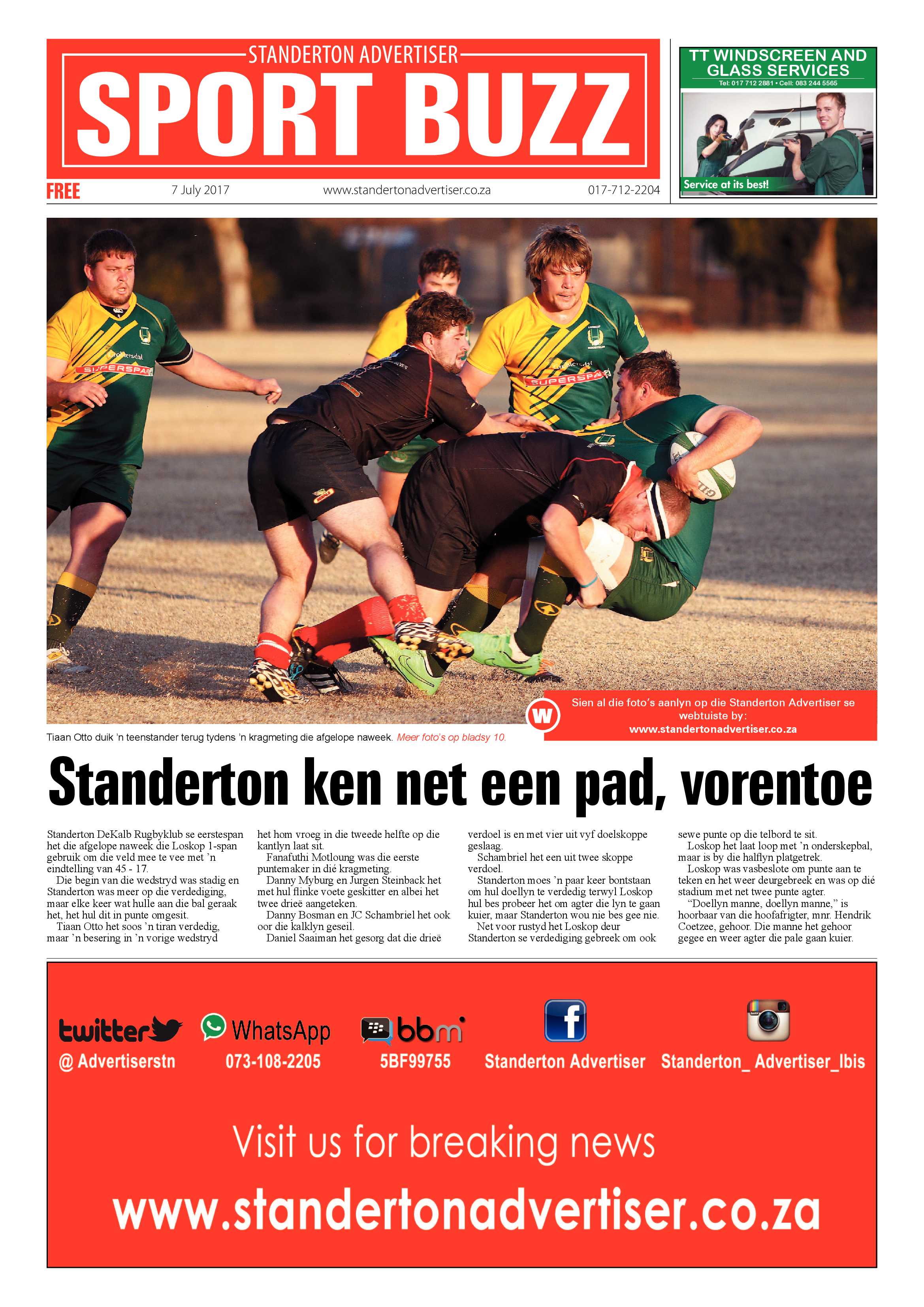 Standerton Advertiser 7 July 2017 page 12