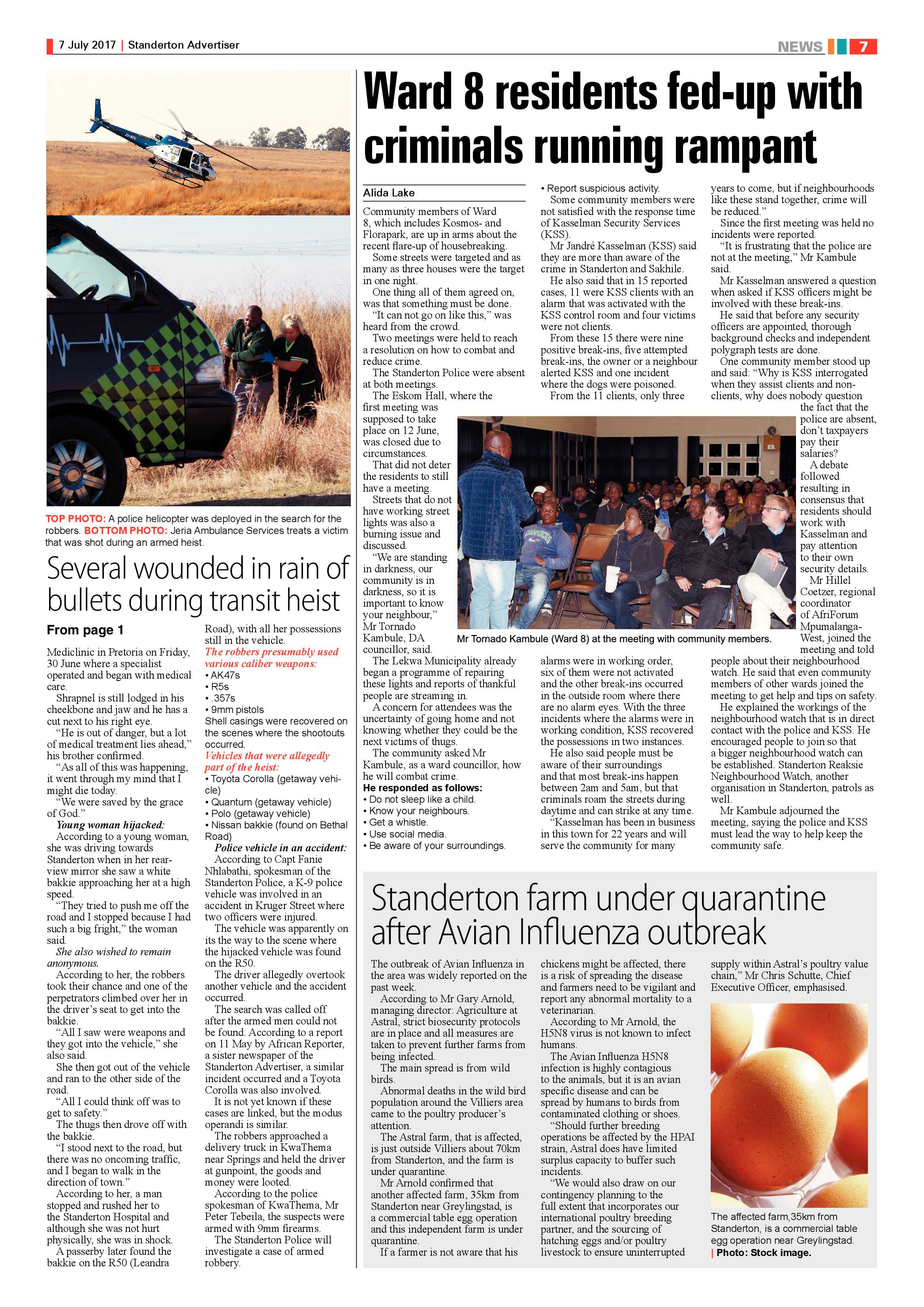 Standerton Advertiser 7 July 2017 page 7
