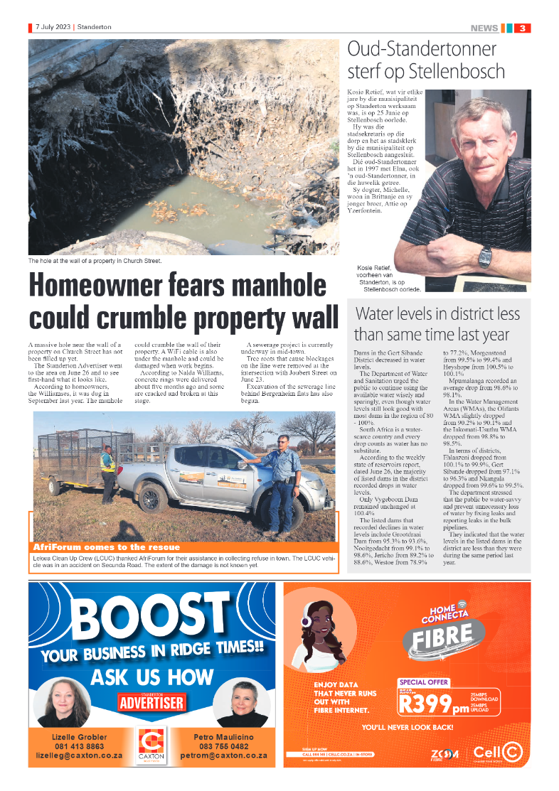 Standerton Advertiser 7 July 2023 page 3