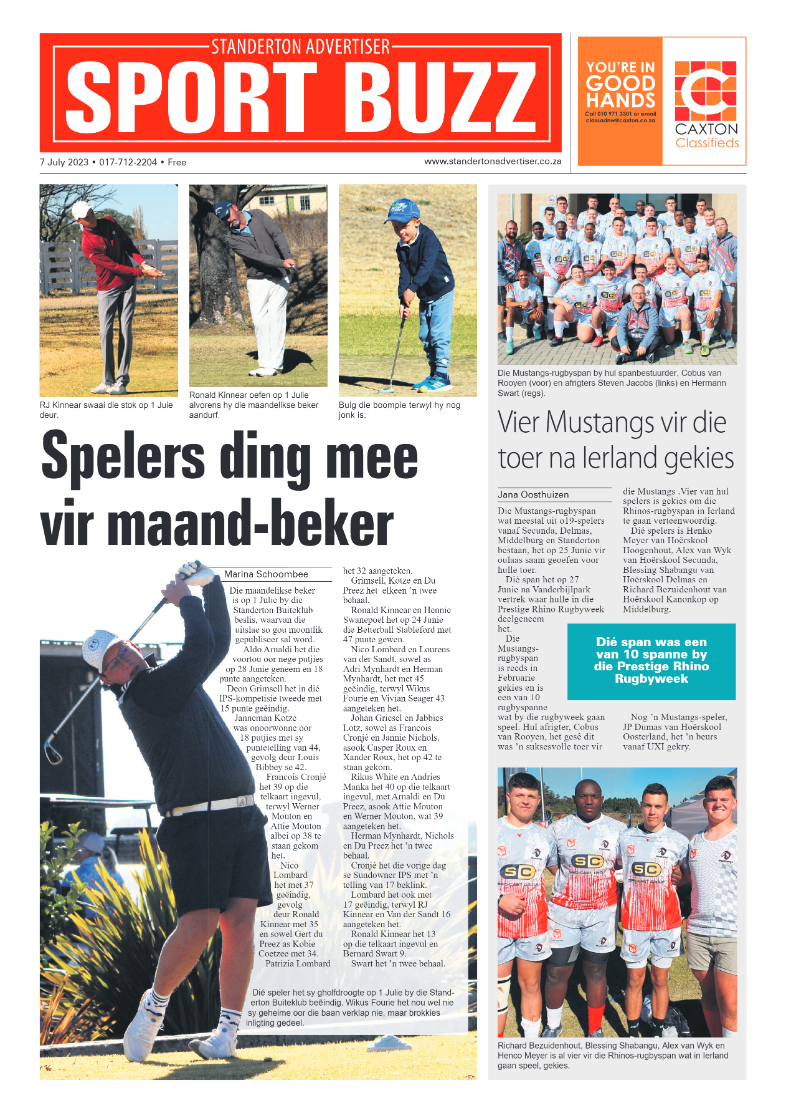 Standerton Advertiser 7 July 2023 page 8