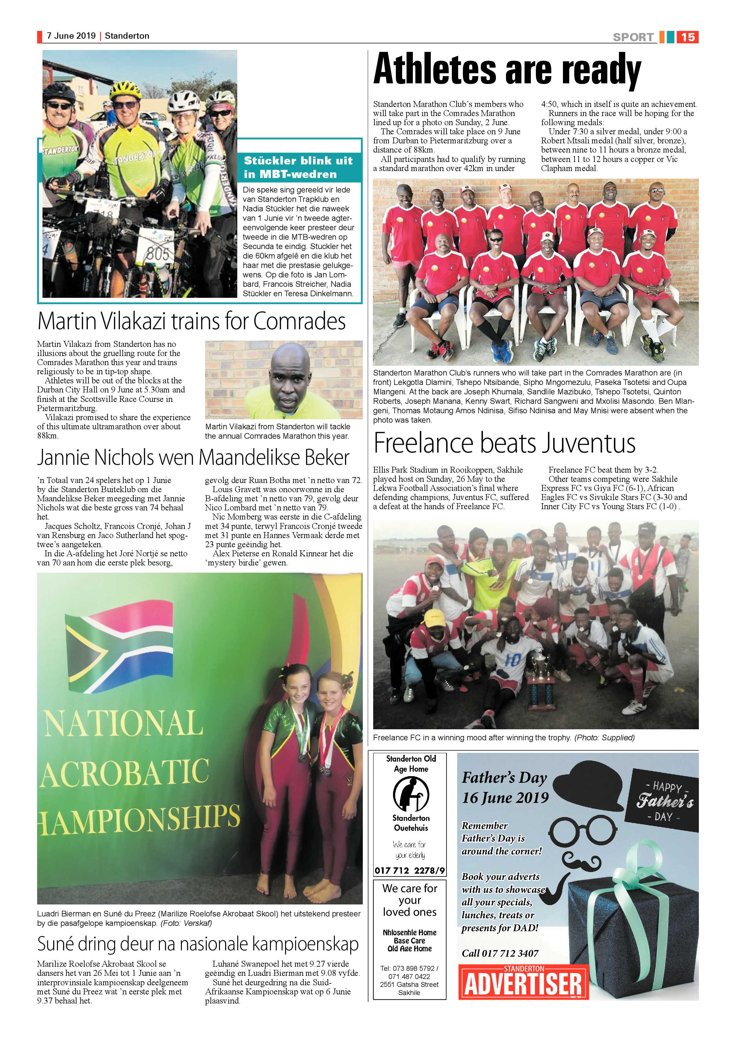 Standerton Advertiser 7 June 2019 page 23