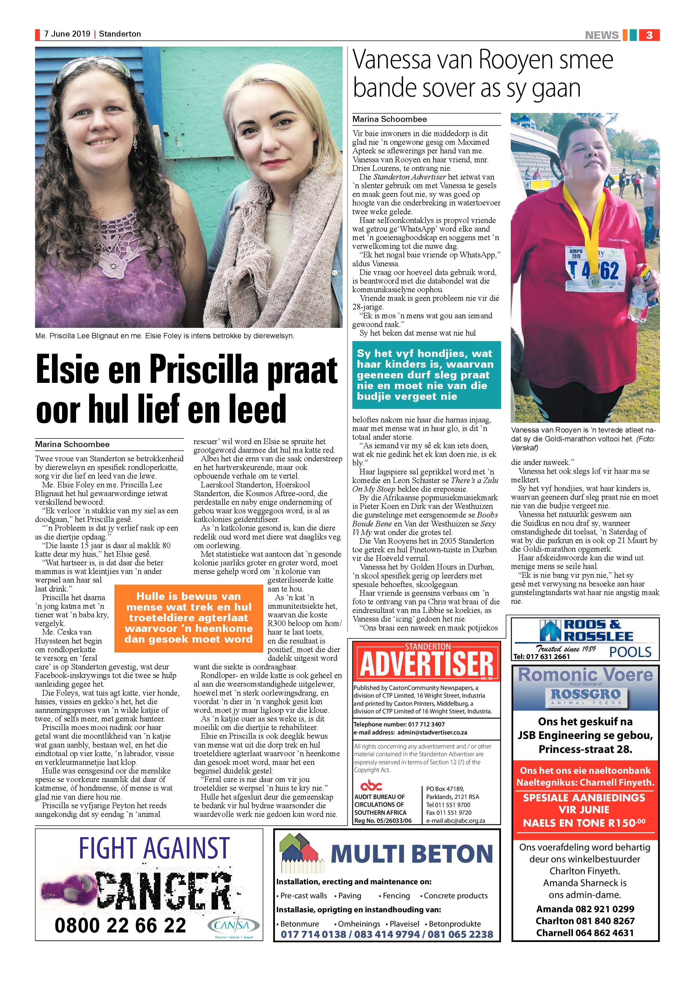Standerton Advertiser 7 June 2019 page 3