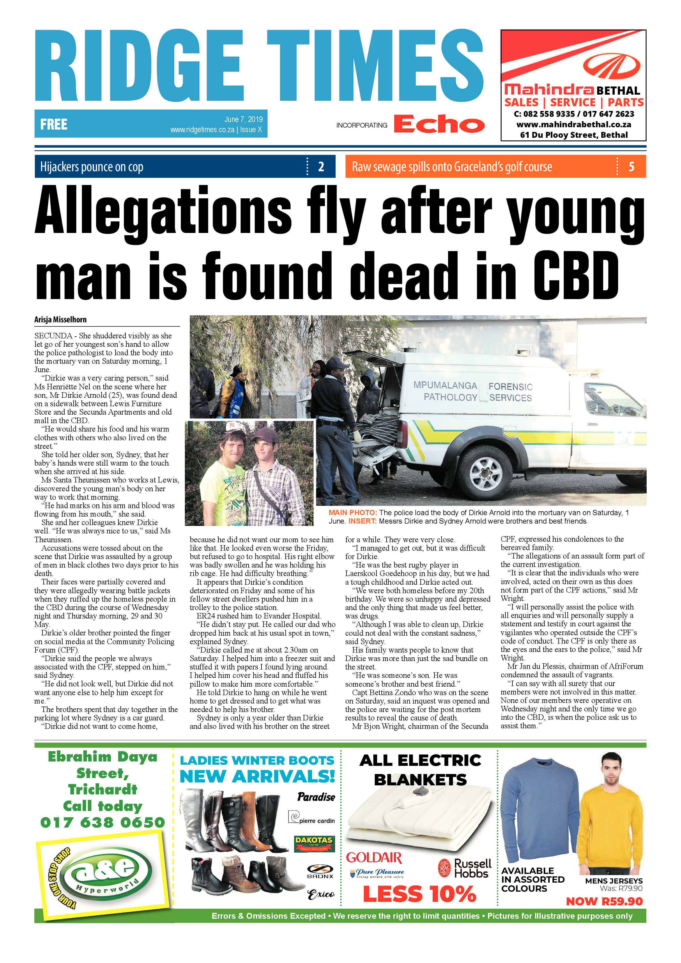 Standerton Advertiser 7 June 2019 page 5