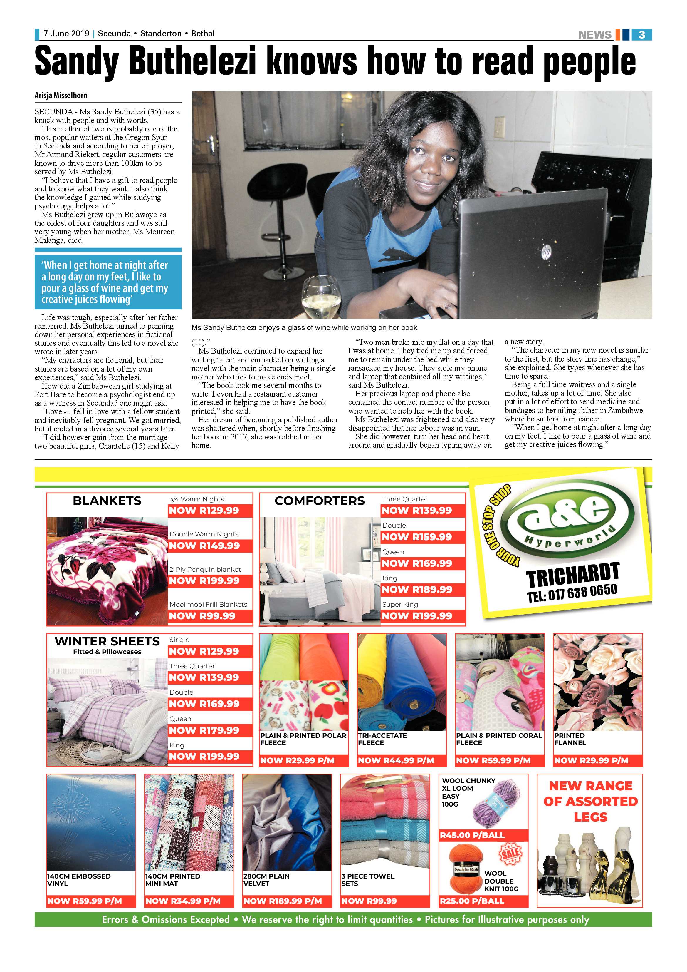 Standerton Advertiser 7 June 2019 page 7