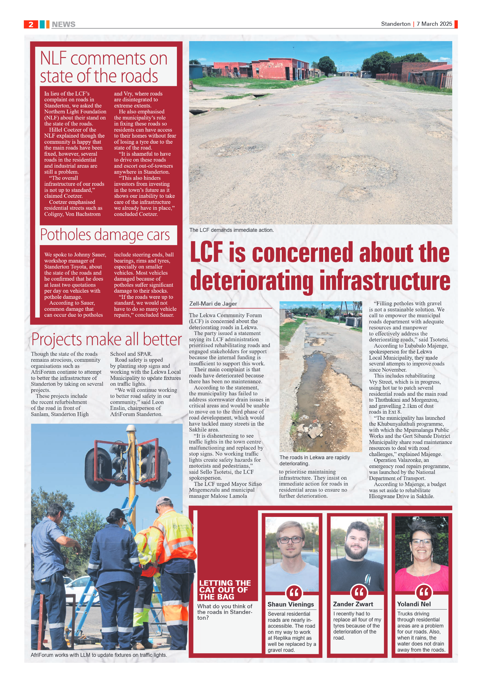 Standerton Advertiser 7 March 2025 page 2