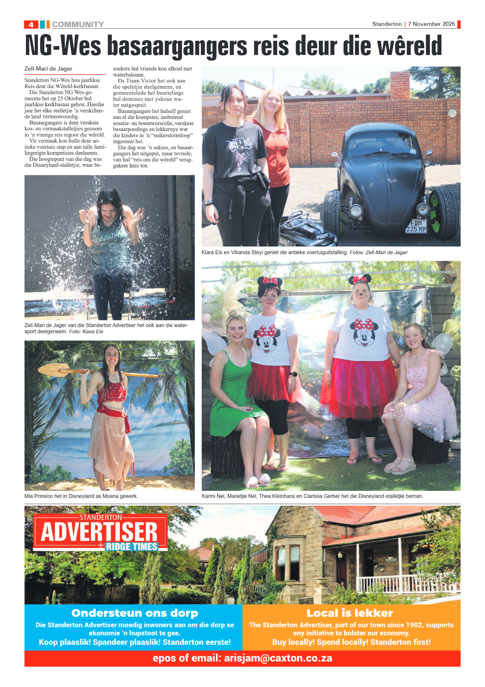 Standerton Advertiser 7 November 2025 page 4