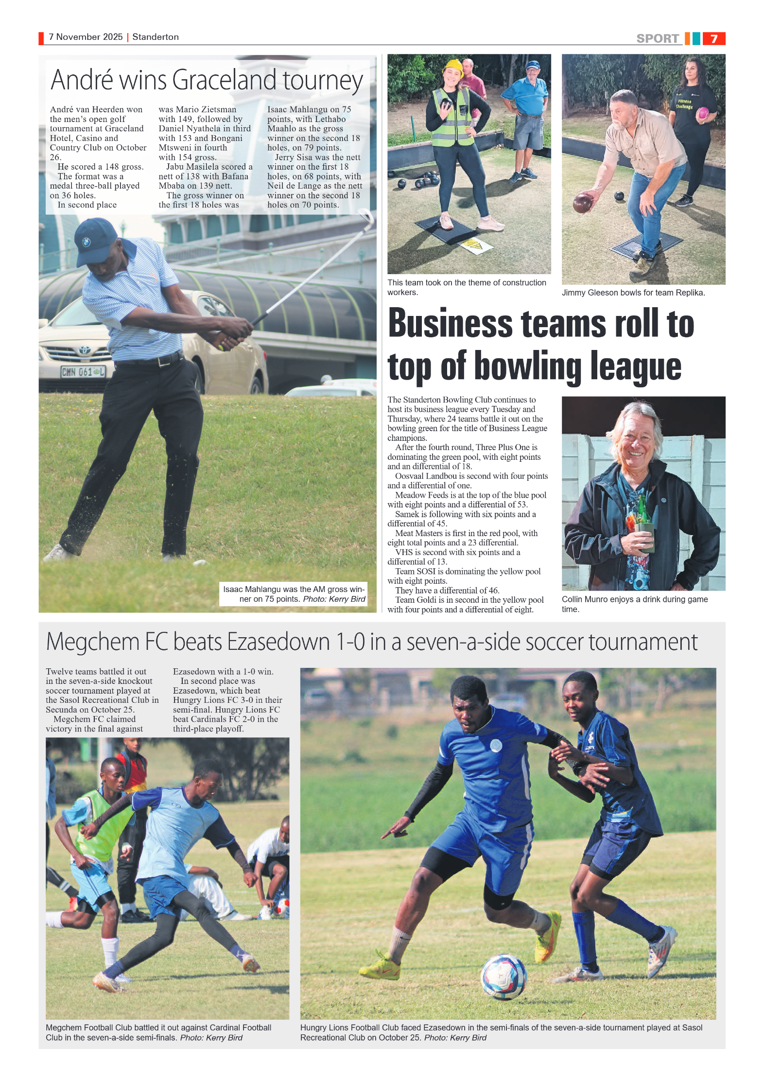 Standerton Advertiser 7 November 2025 page 7