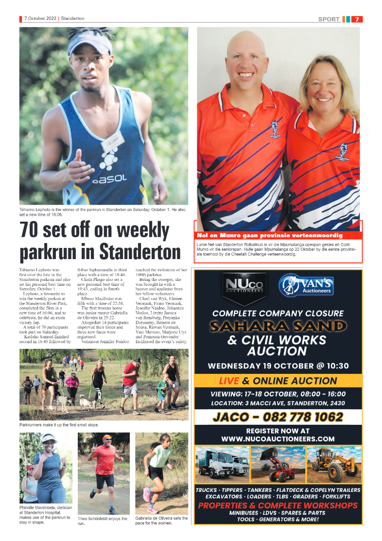 Standerton Advertiser 7 October 2022 page 7