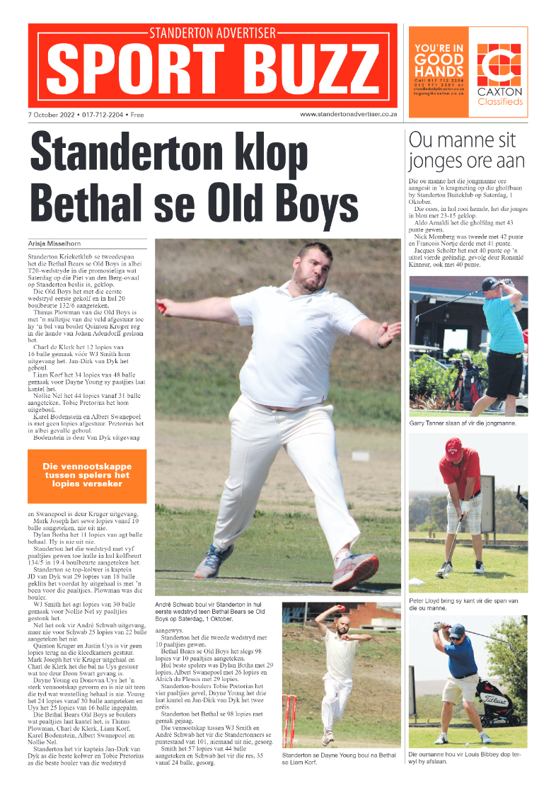 Standerton Advertiser 7 October 2022 page 8
