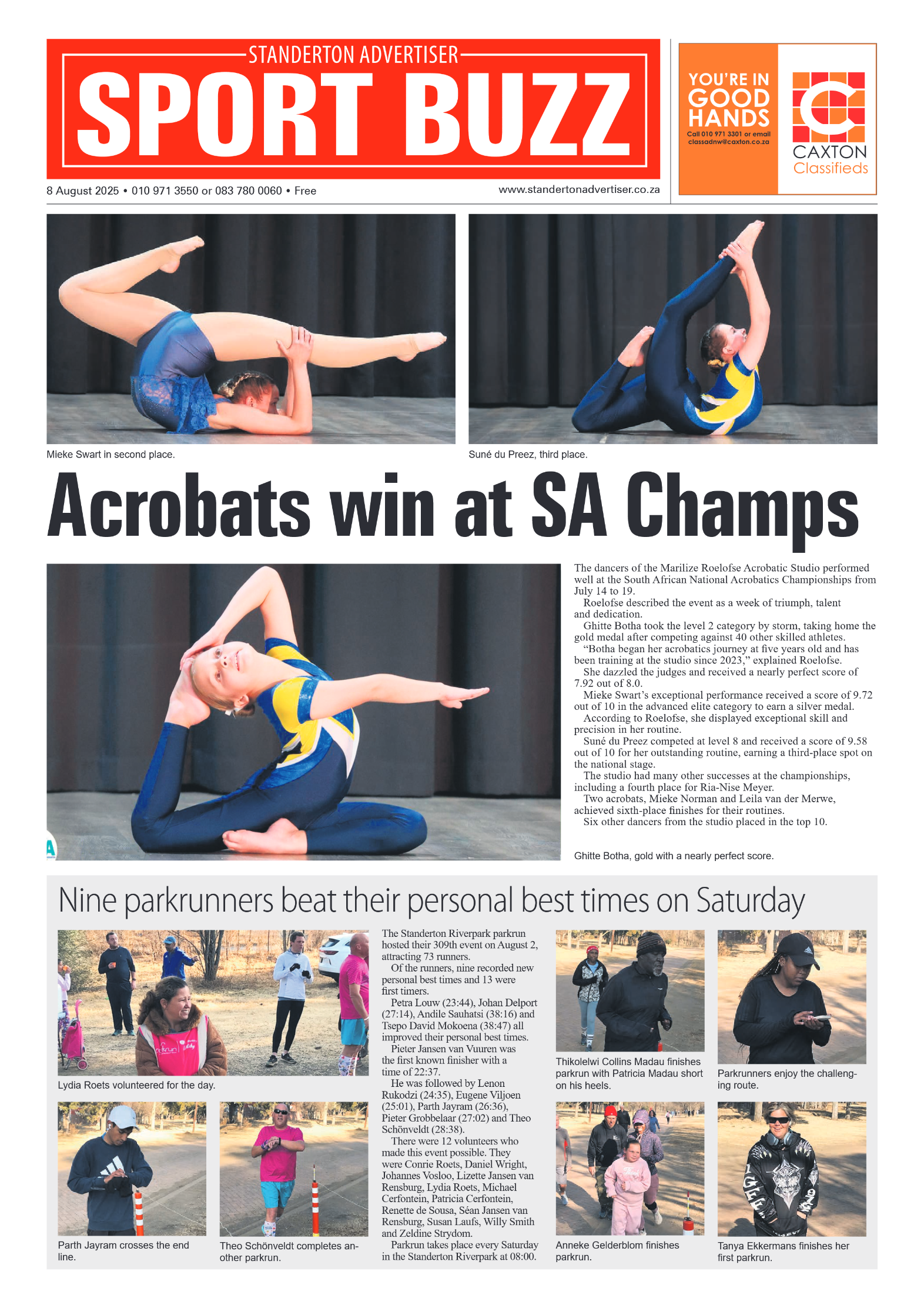 Standerton Advertiser 8 August 2025 page 8